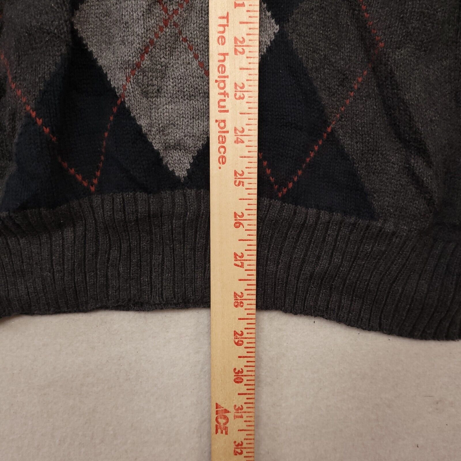 Dockers Dockers Long Sleeve Pullover Sweater Men Size 2XL Gray Black Size US XXL / EU 58 / 5 - 8 Thumbnail
