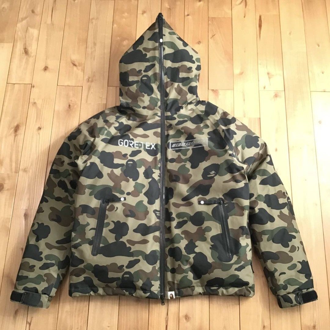 Bape × Goretex BAPE × GORE-TEX HOODIE Puffer Down Jacket a bathing ape Size US L / EU 52-54 / 3 - 2 Thumbnail