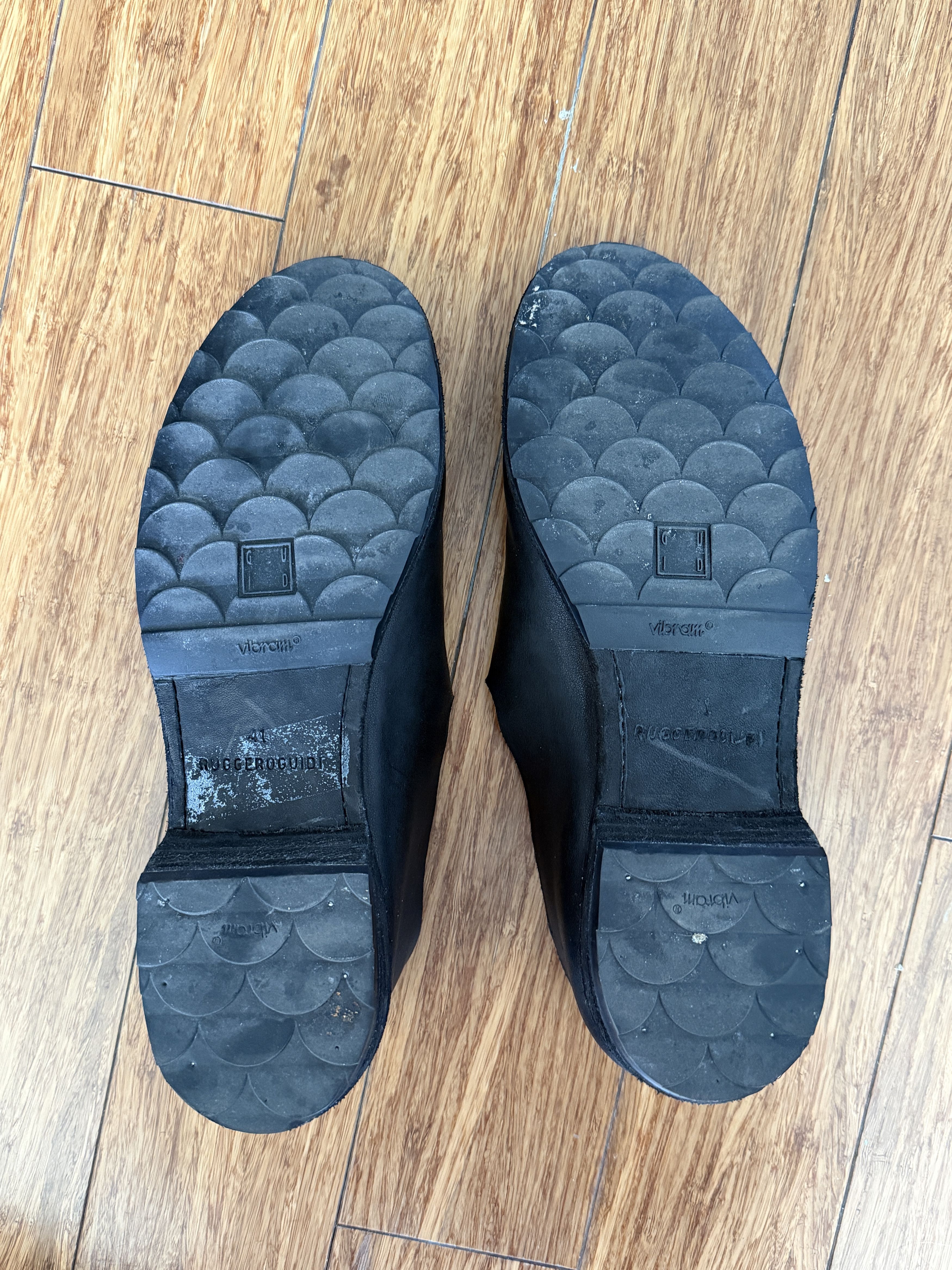 Guidi Guidi 100 Black Calf Loafer with Heel Size US 8 / EU 41 - 5 Thumbnail