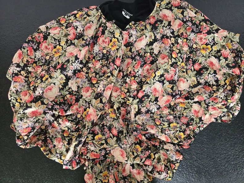 Junya Watanabe Junya Watanabe Limited Edition Floral Top Size XS / US 0-2 / IT 36-38 - 1 Thumbnail