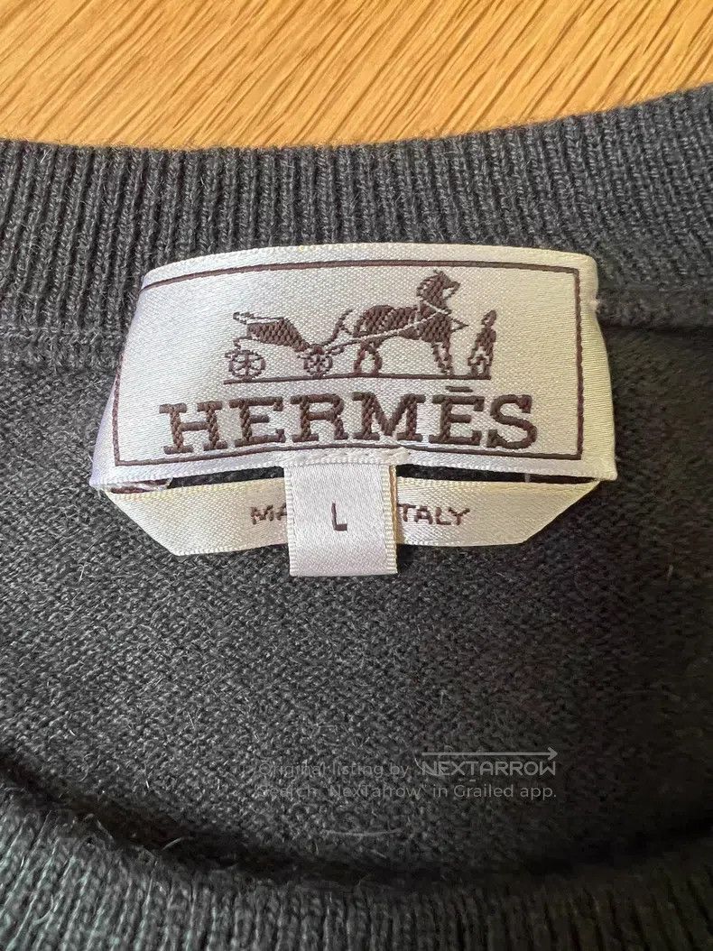 Hermes Hermes Cashmere Puzzle Floral Sweater Size US L / EU 52-54 / 3 - 4 Thumbnail
