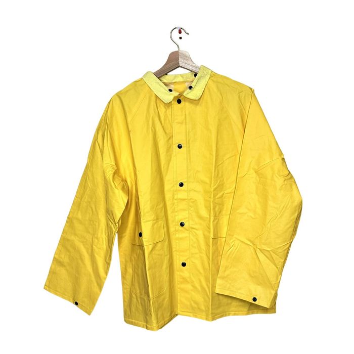 Rainforest Wisconsin Conservation Corps Yellow Rain Jacket | Grailed