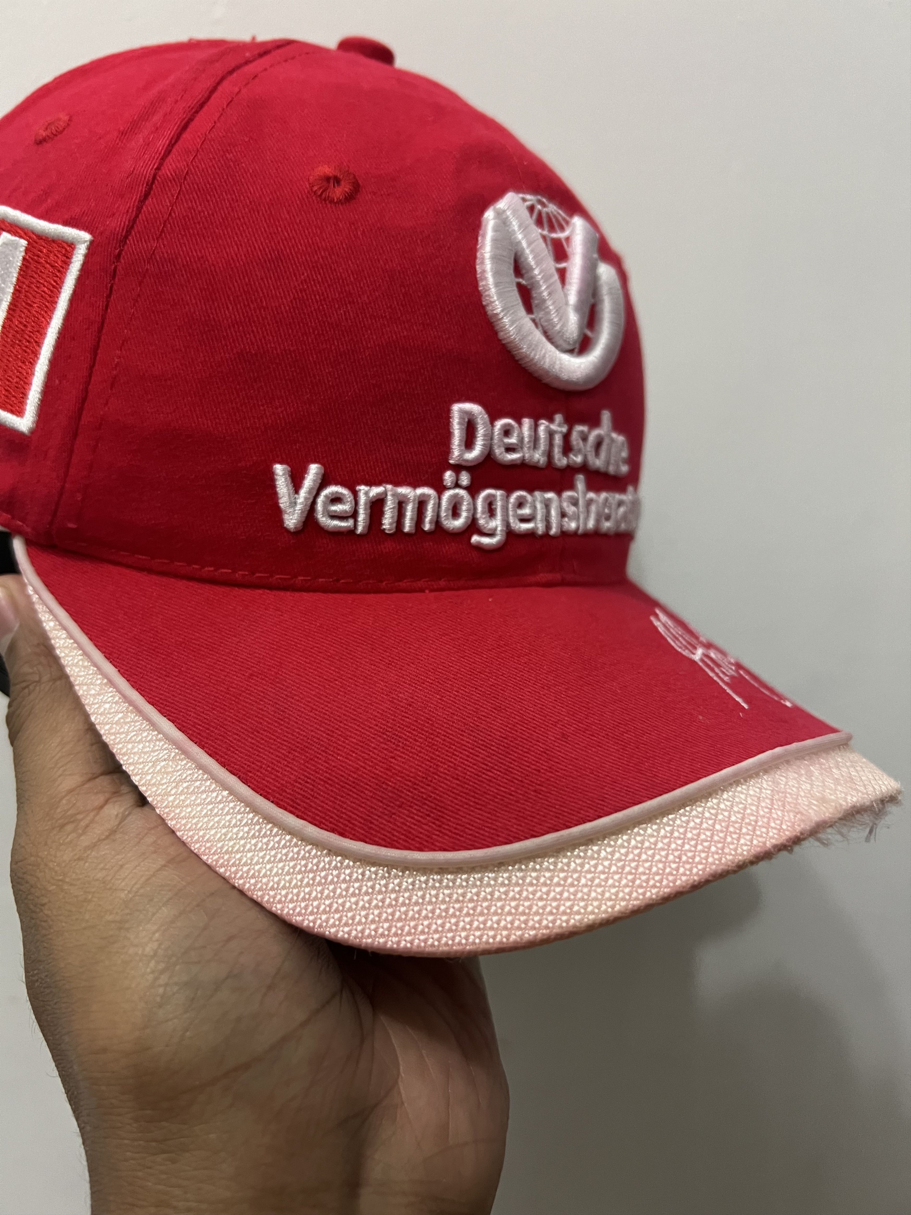 Ferrari Micheal Schumacher Deutsche Vintage Hat Size ONE SIZE - 11 Thumbnail