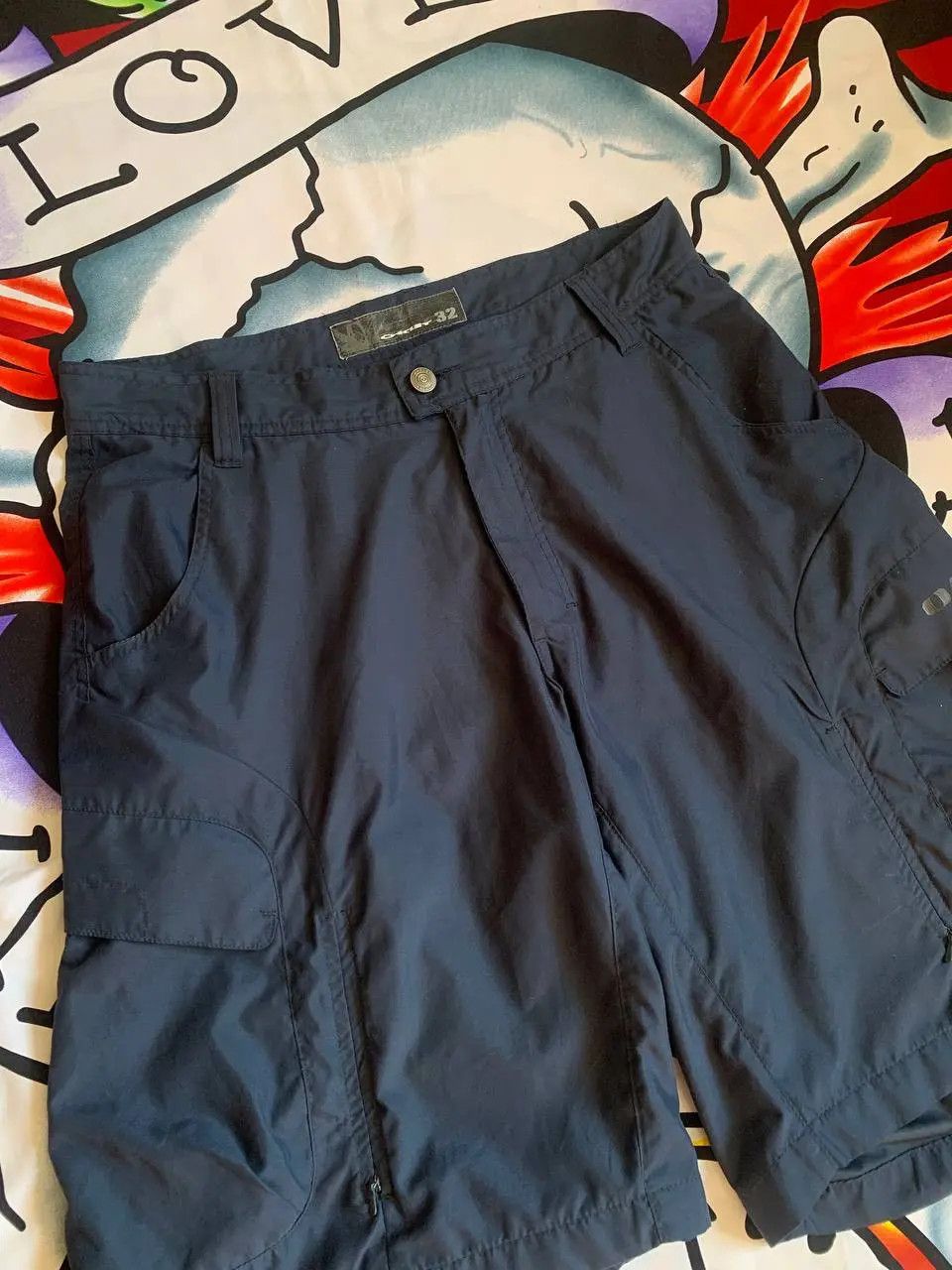 Oakley Vintage Oakley React shorts cargo software in navy Size 32US Size US 32 / EU 48 - 7 Thumbnail