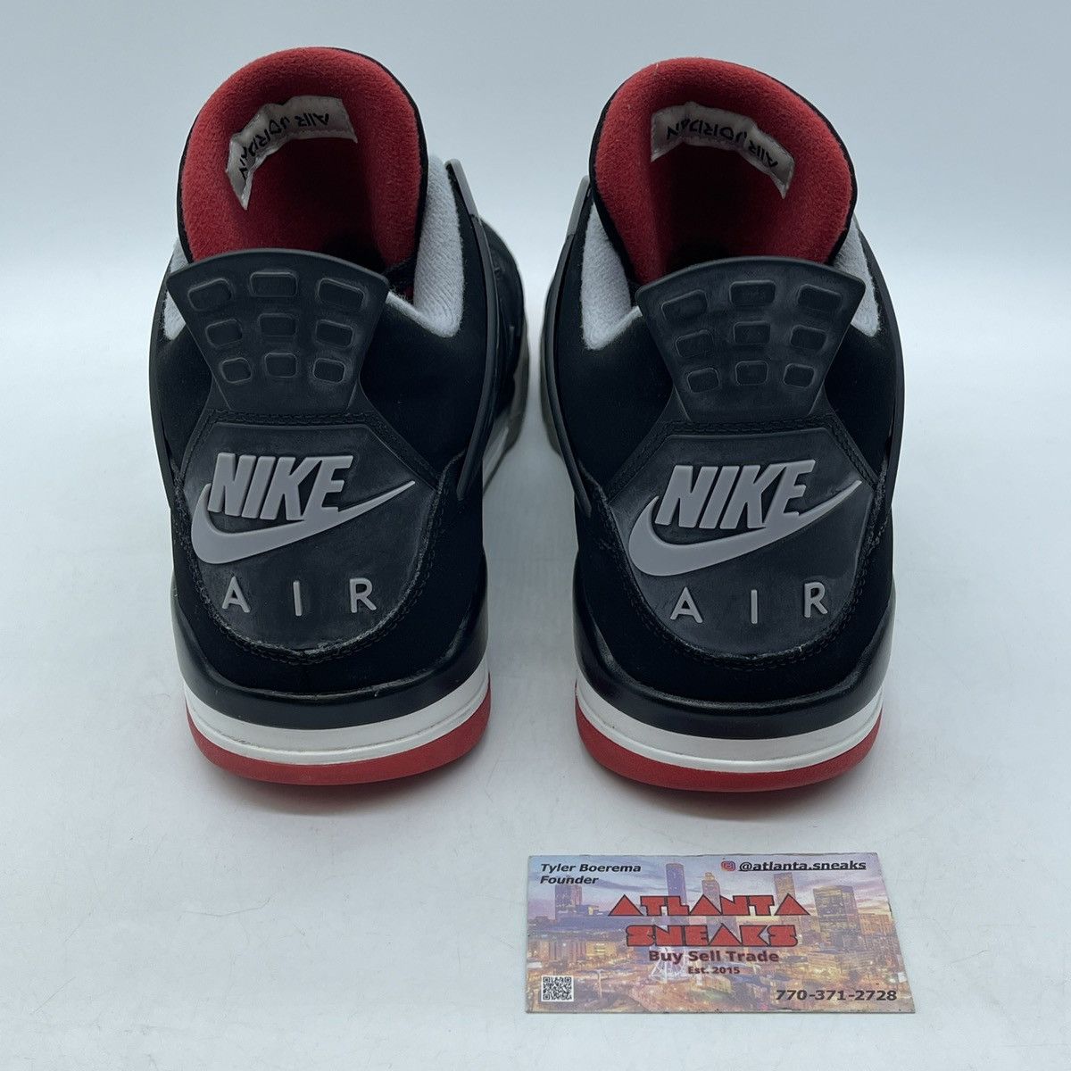 Jordan Brand Air Jordan 4 bred Size US 11 / EU 44 - 3 Thumbnail