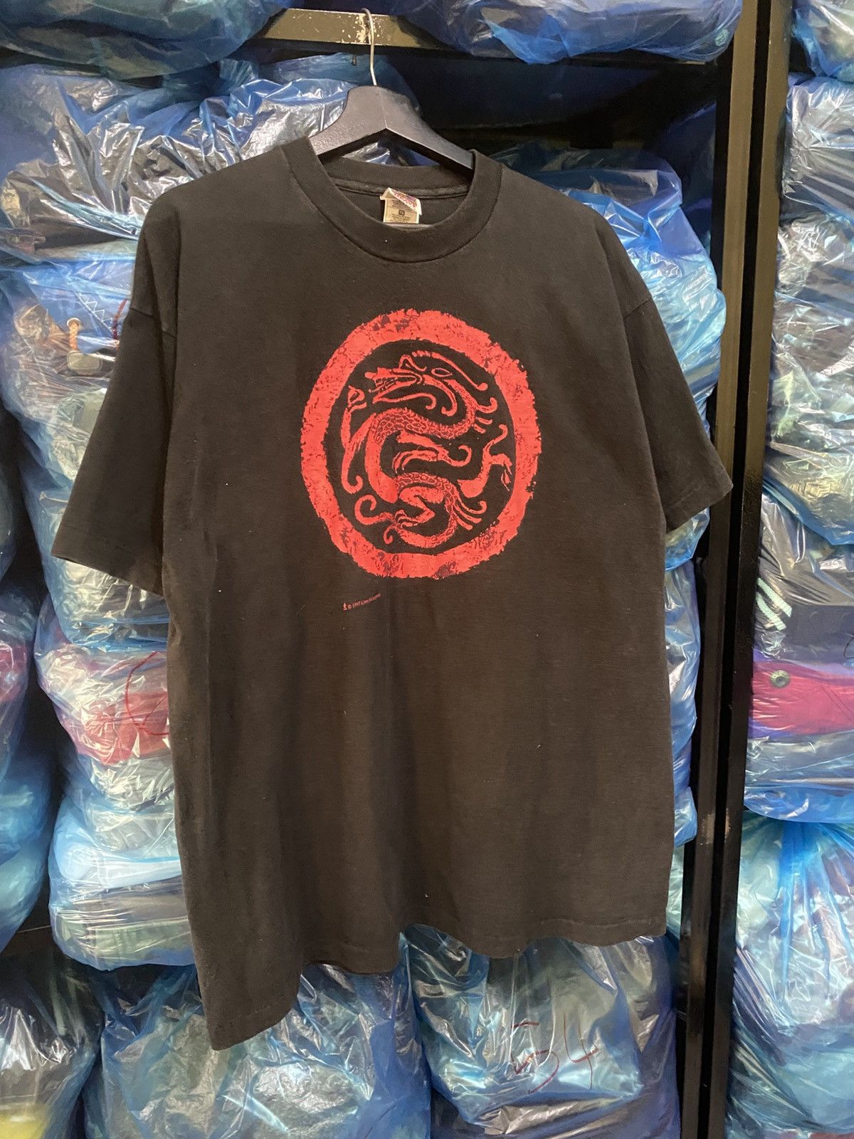 Other Vintage 1997 Liren Enterprise Red Dragon Graphic Tee Size US XL / EU 56 / 4 - 3 Thumbnail
