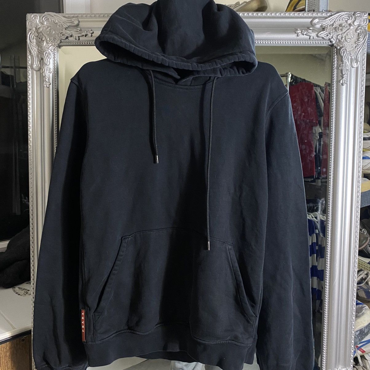 Prada Prada Hoodie Red Tab Size US L / EU 52-54 / 3 - 2 Thumbnail