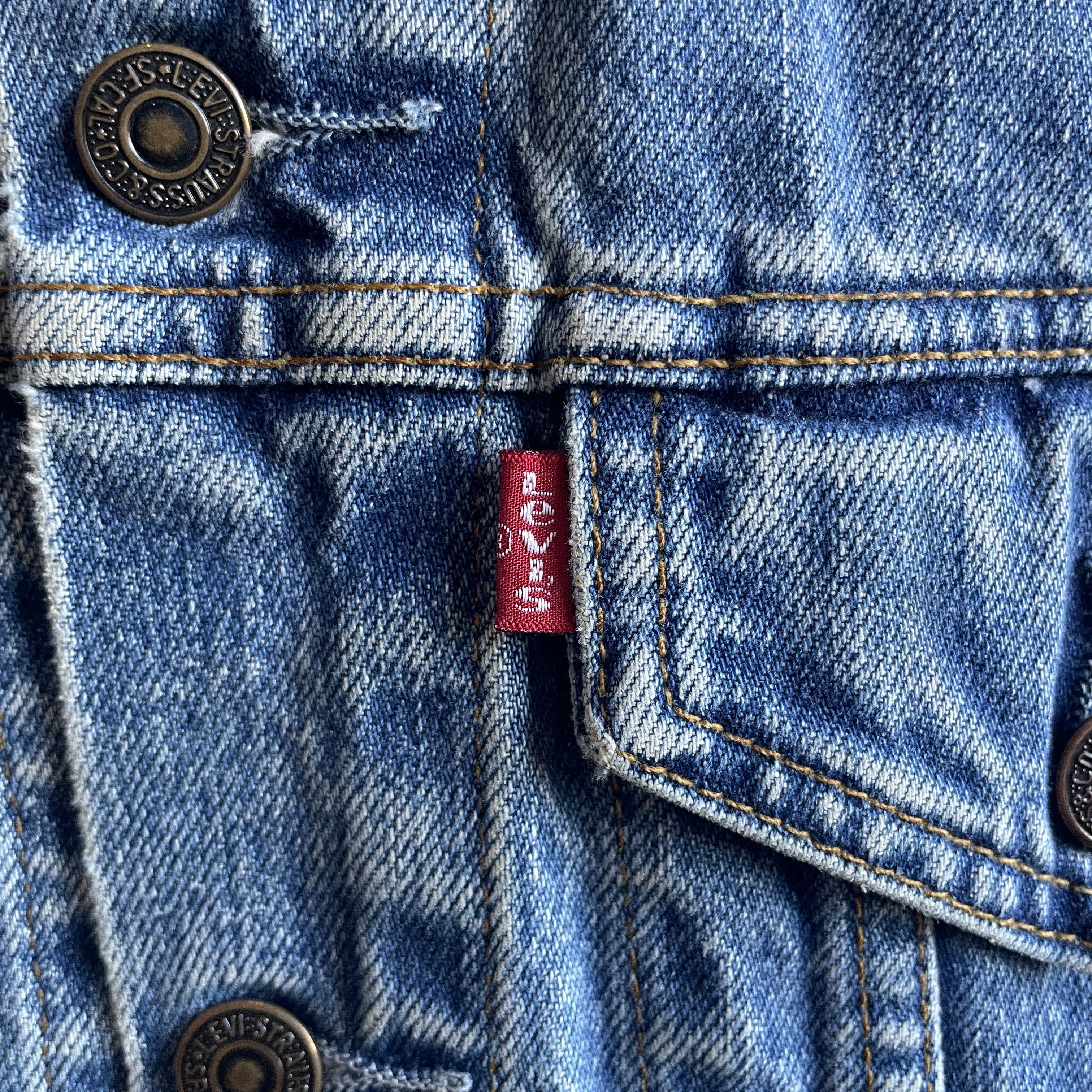 Levi's Levi's Vintage 90's Denim Jacket Size S Size US S / EU 44-46 / 1 - 5 Thumbnail