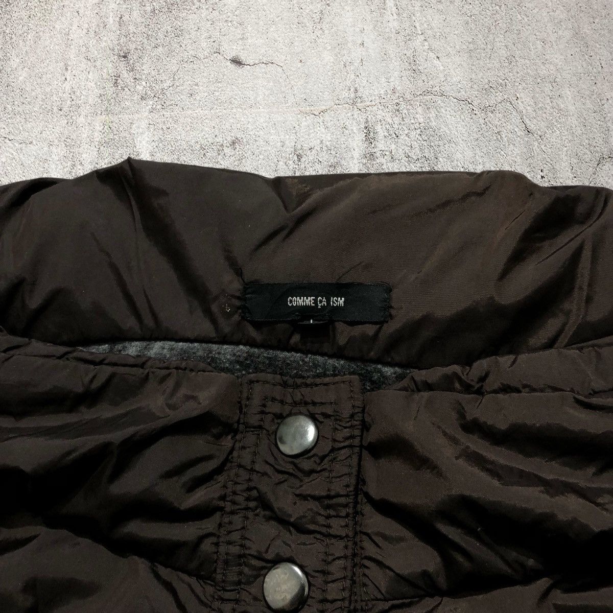 Comme Ca Ism 2000s Comme Ca Ism Jacket Luxury With Hoodie Dark Brown Size US M / EU 48-50 / 2 - 11 Thumbnail