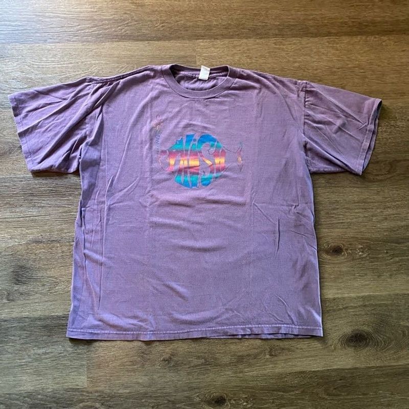 Vintage Rare! Purple 1995 Rainbow Phish Tour Tee Shirt Size US XL / EU 56 / 4 - 1 Thumbnail