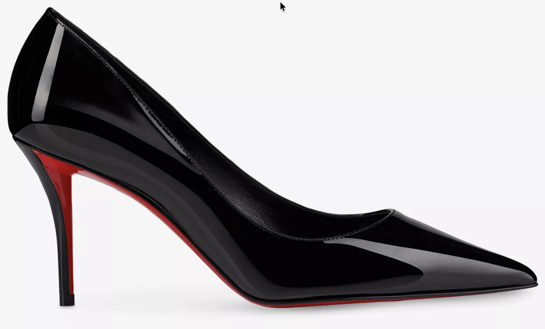 Christian Louboutin Miss Z 80 Patent Leather Pumps Size US 5.5 / IT 35.5 - 1 Thumbnail