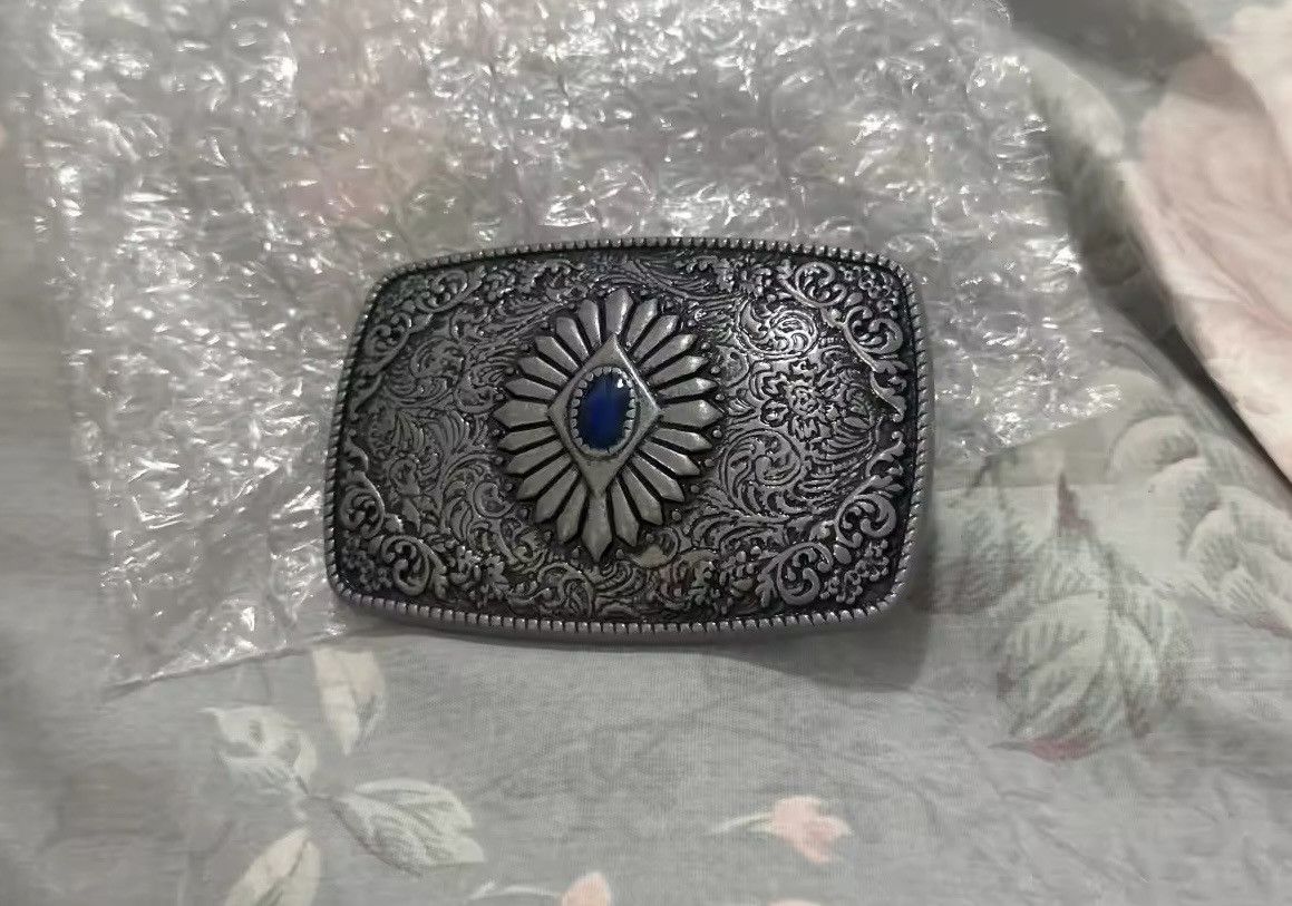 Cowboy Equipment Vintage Western belt buckle Size ONE SIZE - 3 Thumbnail