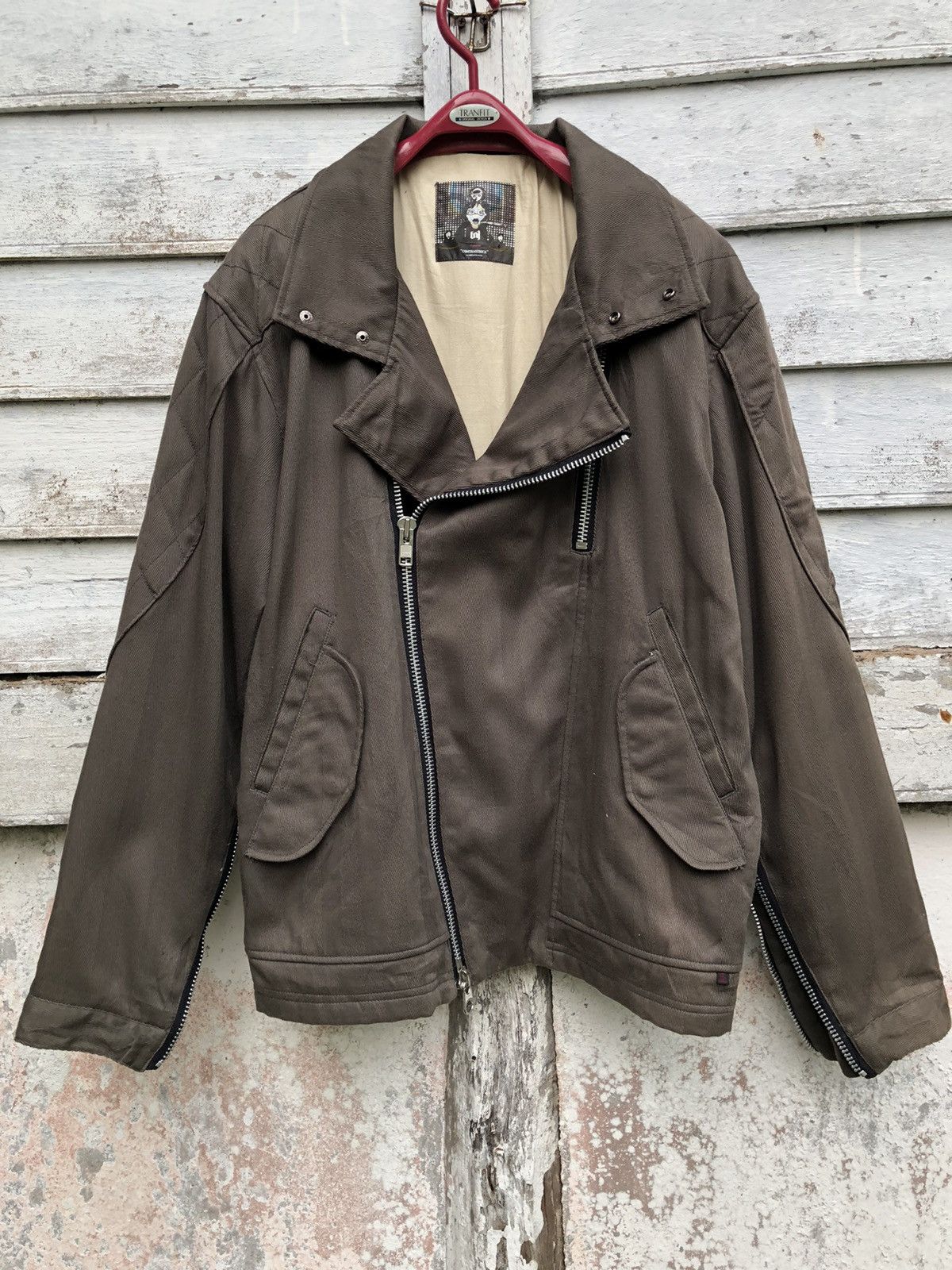 image of Balance Co. 2003 Contrastrick Jacket in Old Olive, Men's (Size XL)