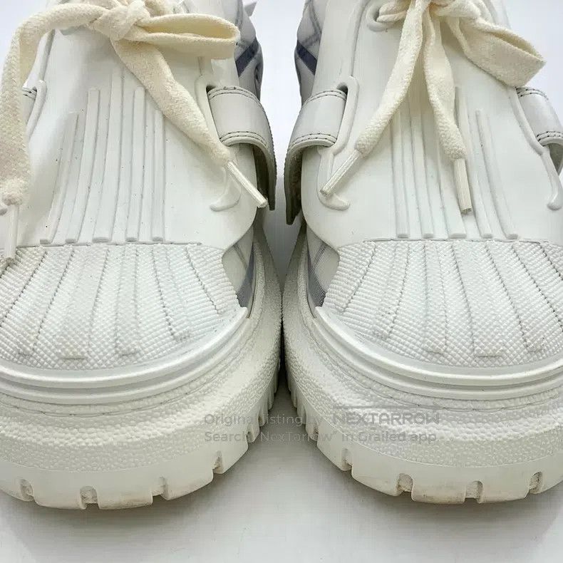 Dior Dior White logo letter print lace-up casual board shoes sh Size US 4 / IT 34 - 9 Thumbnail