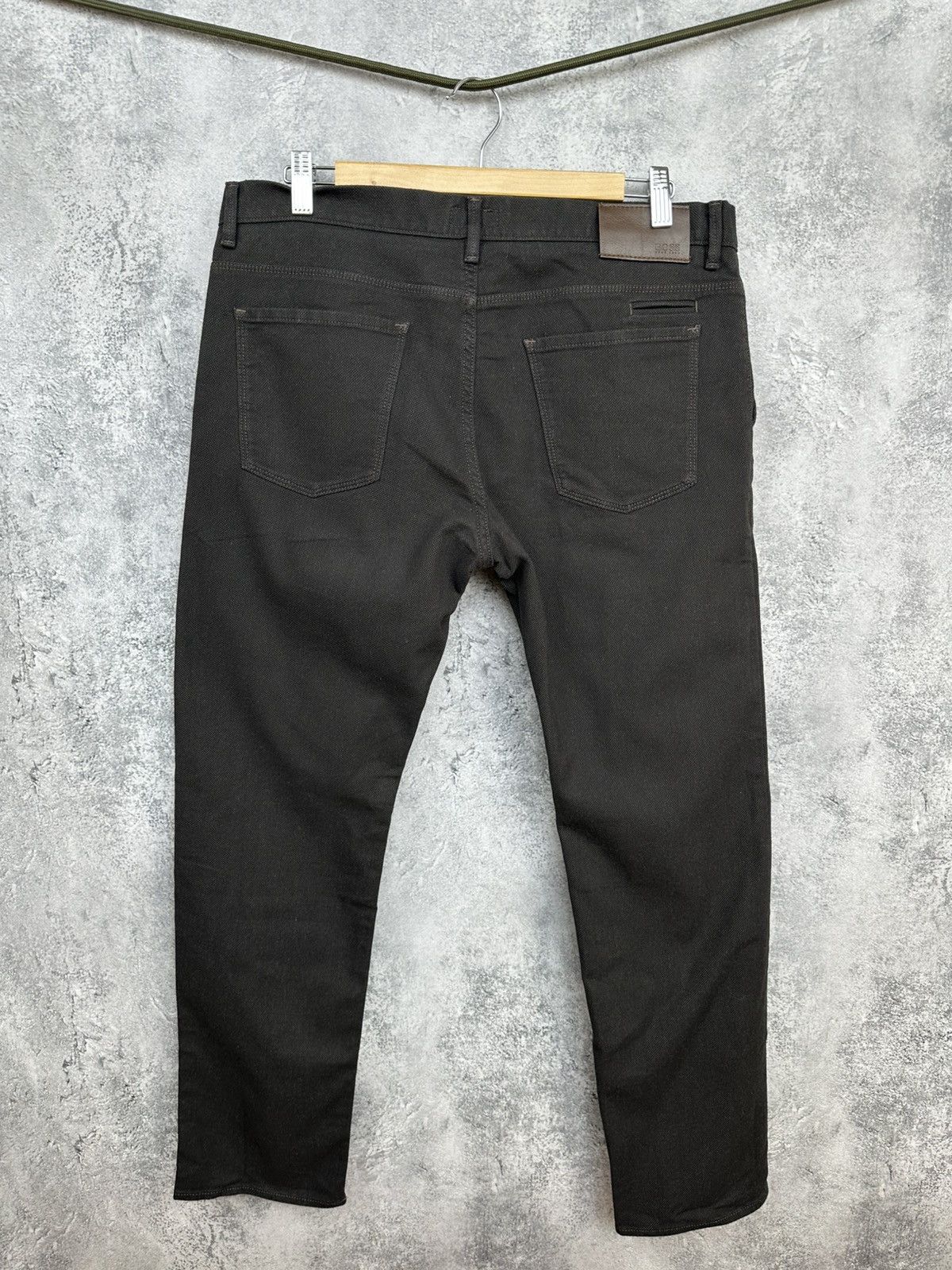 Hugo Boss Hugo Boss Maine Chino 20 Pants Brown Stretch Casual Trousers Size US 34 / EU 50 - 2 Thumbnail