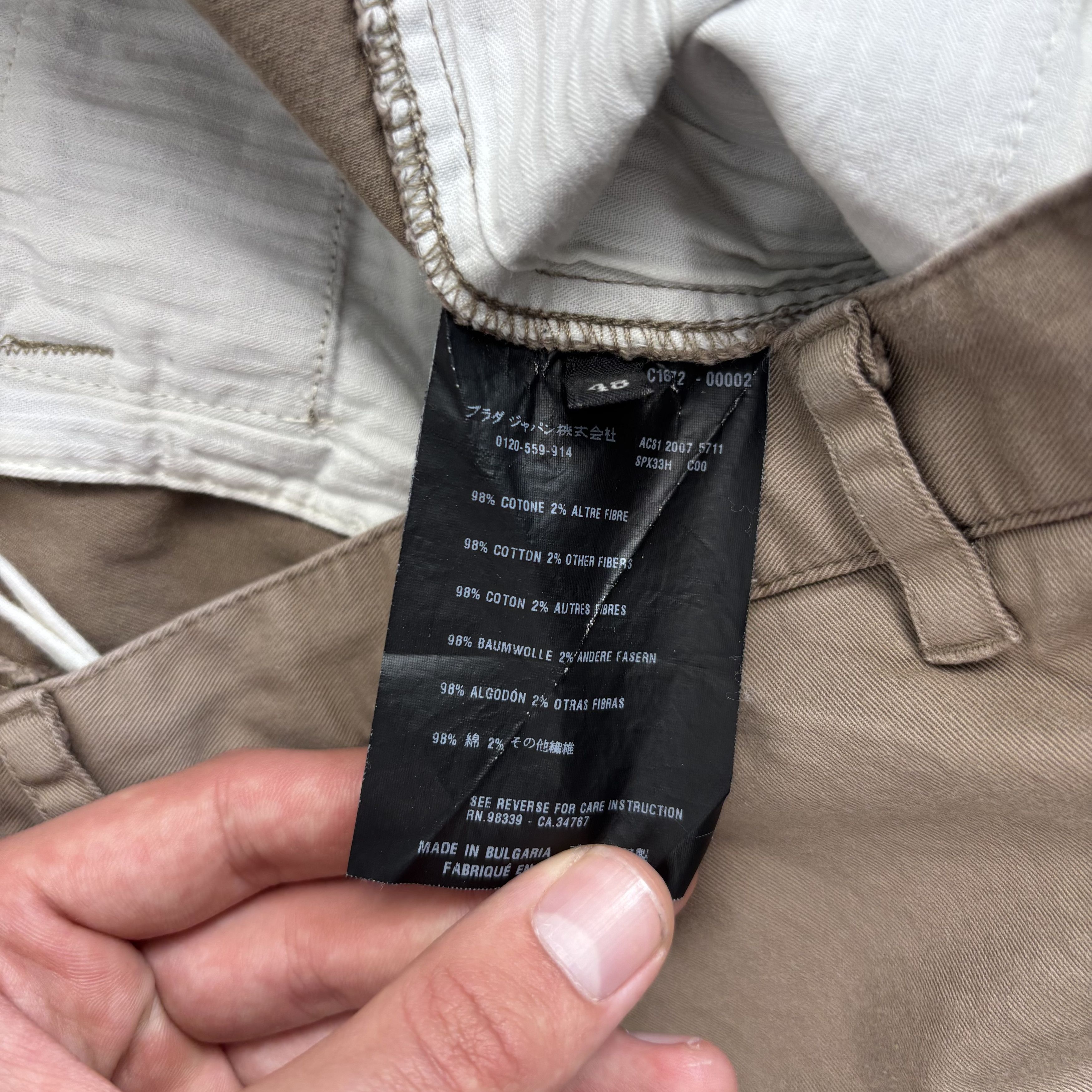 Prada Vintage Prada Chinos Size US 26 / EU 42 - 8 Thumbnail