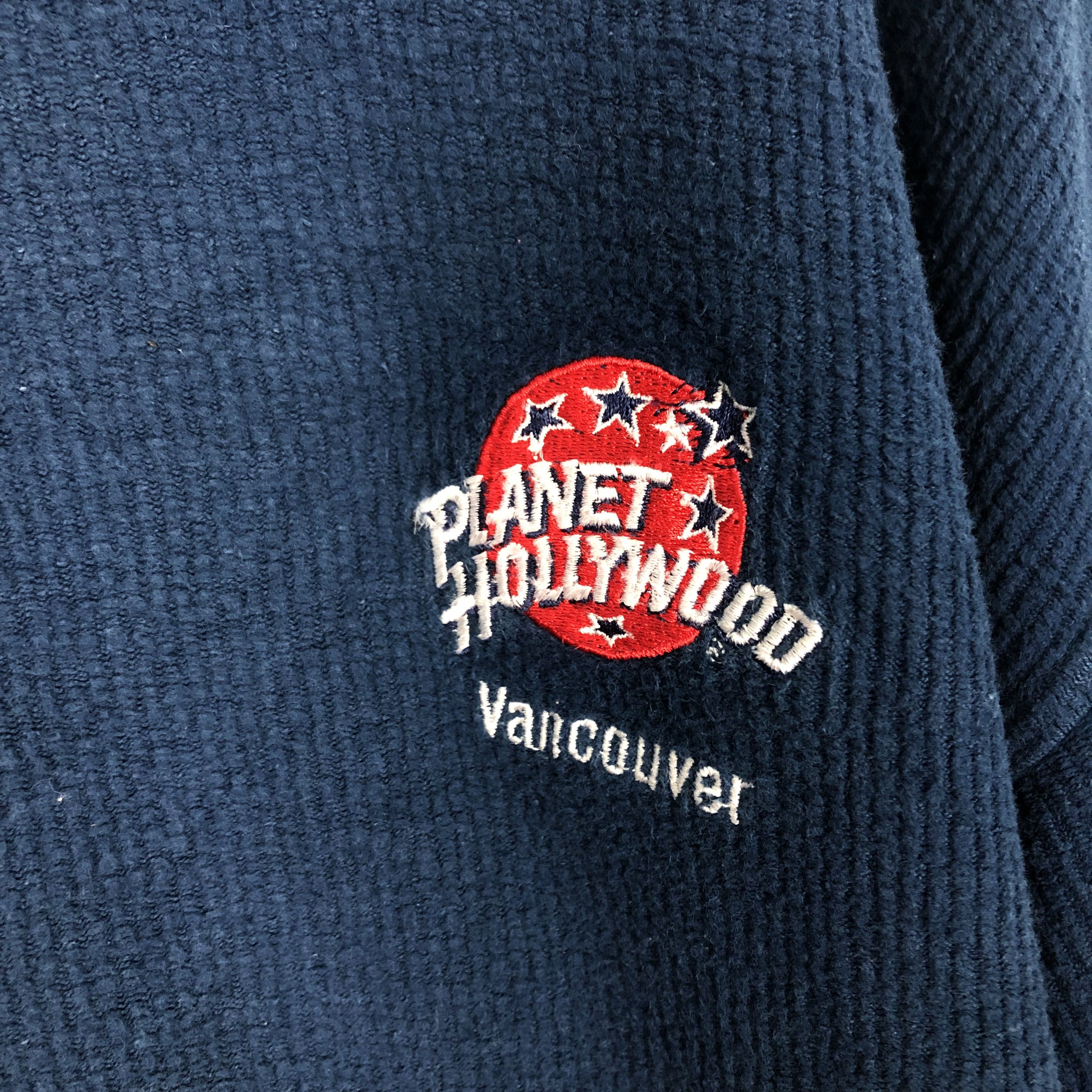 Japanese Brand 📌Vintage Sweatshirt Crewneck Planet Hollywood Big Logo Size US M / EU 48-50 / 2 - 13 Thumbnail