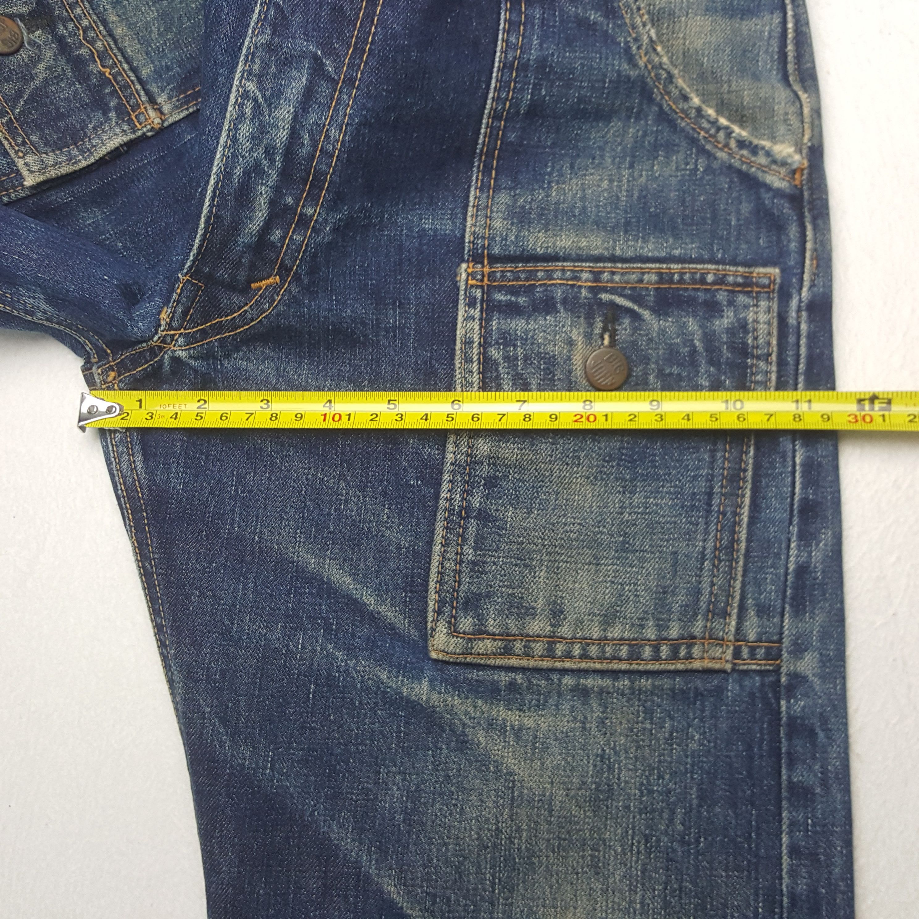 Big John Vintage Big John American Multi Pocket Denim Jeans RR17 Size US 31 - 11 Thumbnail