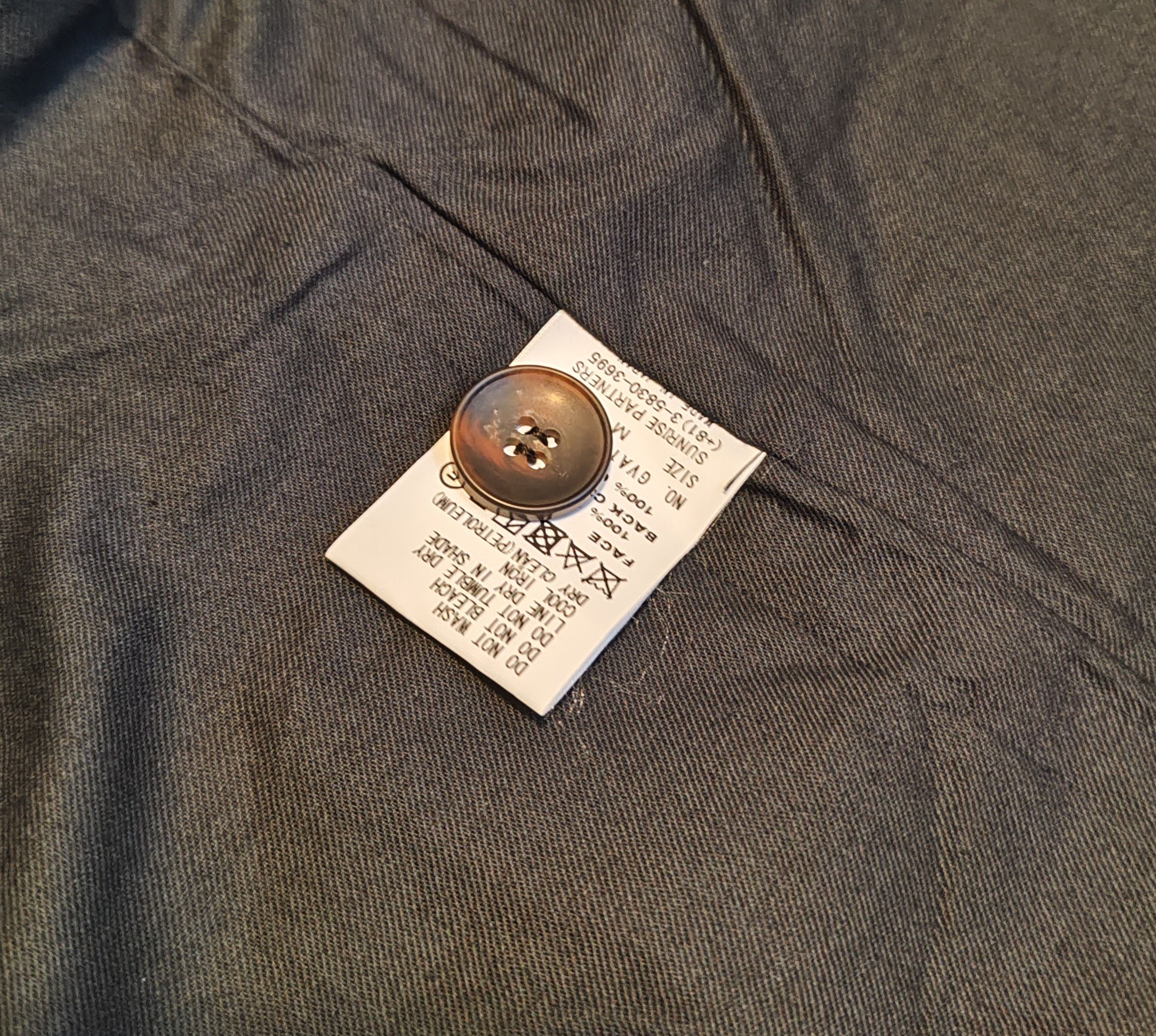 Gustav Von Aschenbach SS18 Linen jacket.Like Paul Harnden or Dries van Notem Size US L / EU 52-54 / 3 - 8 Thumbnail