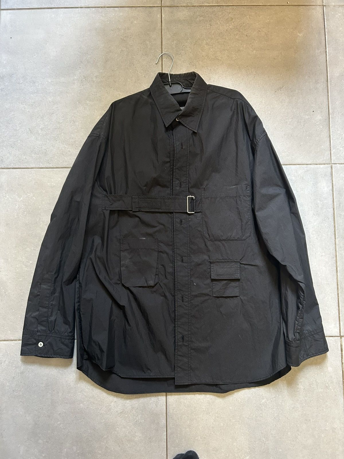 Vintage Handmade strap tech shirt Size US L / EU 52-54 / 3 - 4 Thumbnail