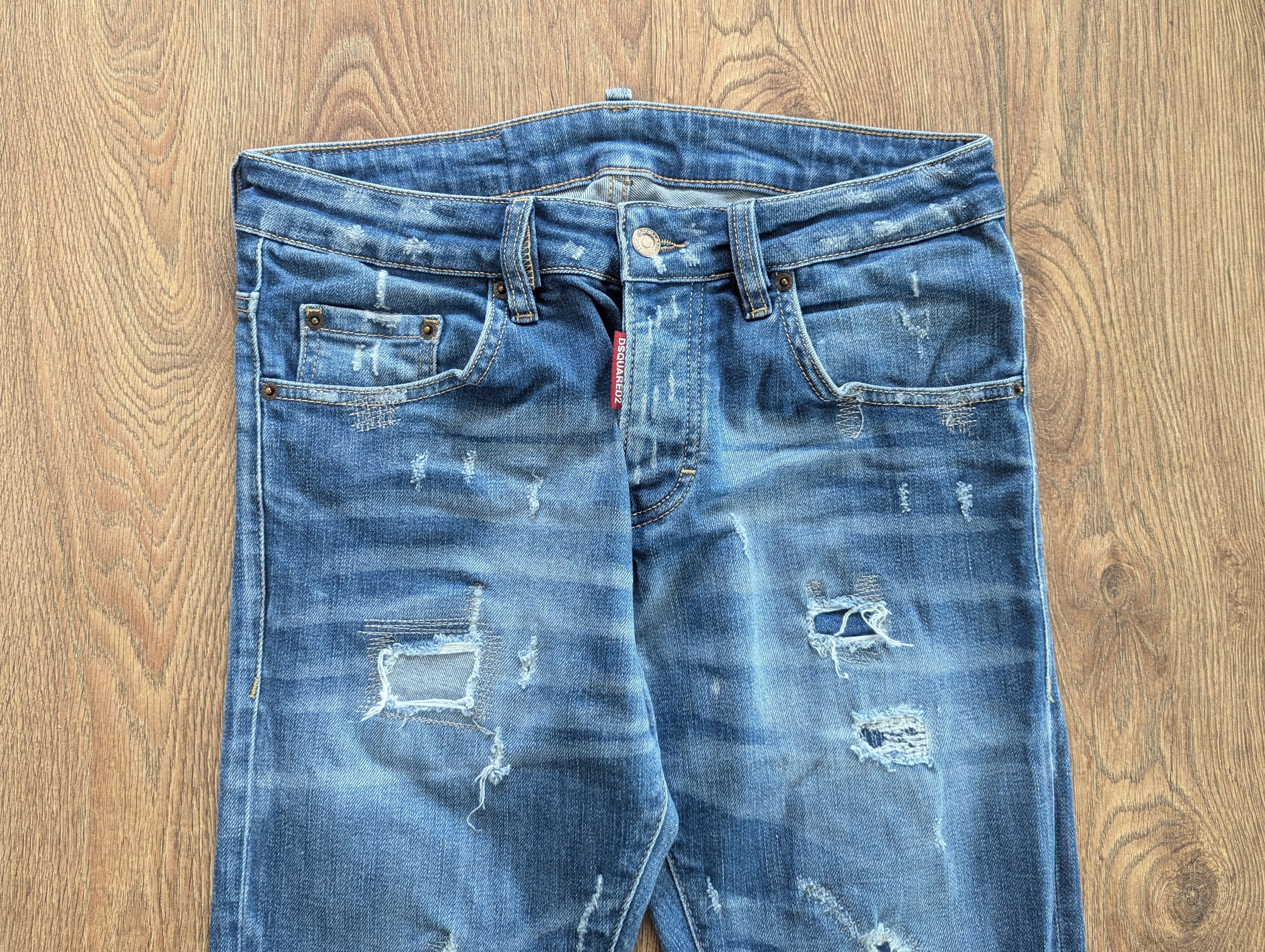 Dsquared2 Dsquared2 Skinny Dan Jean Pants Made In Italy Luxury Brand Size US 28 / EU 44 - 2 Thumbnail