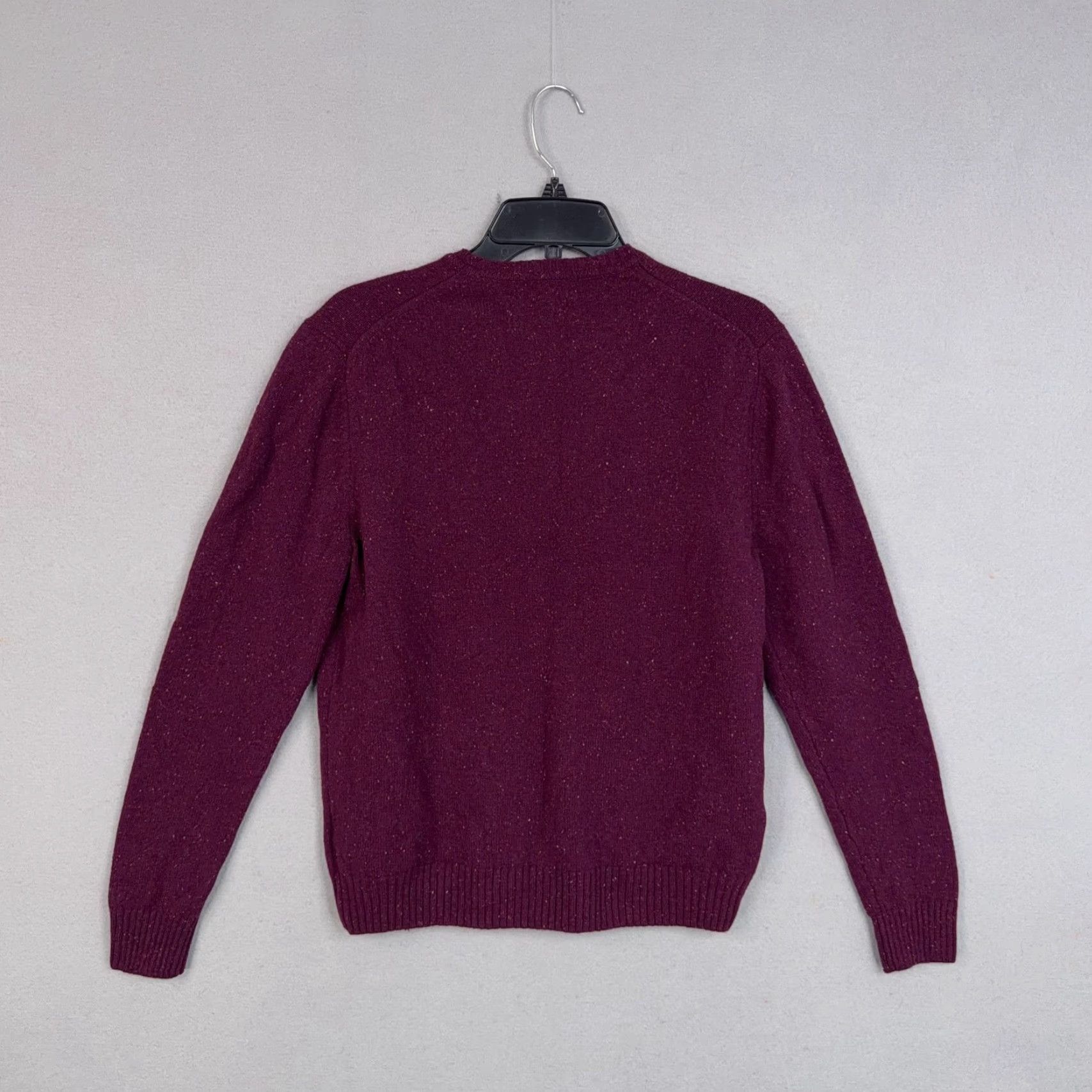Brooks Brothers Brooks Brothers Sweater Womens Medium Purple Merino Wool Crewneck Knit Pullover Size M / US 6-8 / IT 42-44 - 6 Thumbnail