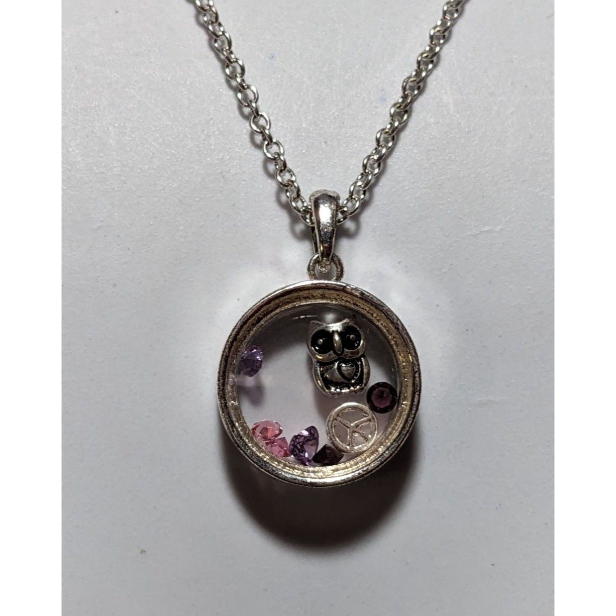Other Owl Floating Locket Necklace Size ONE SIZE - 6 Thumbnail