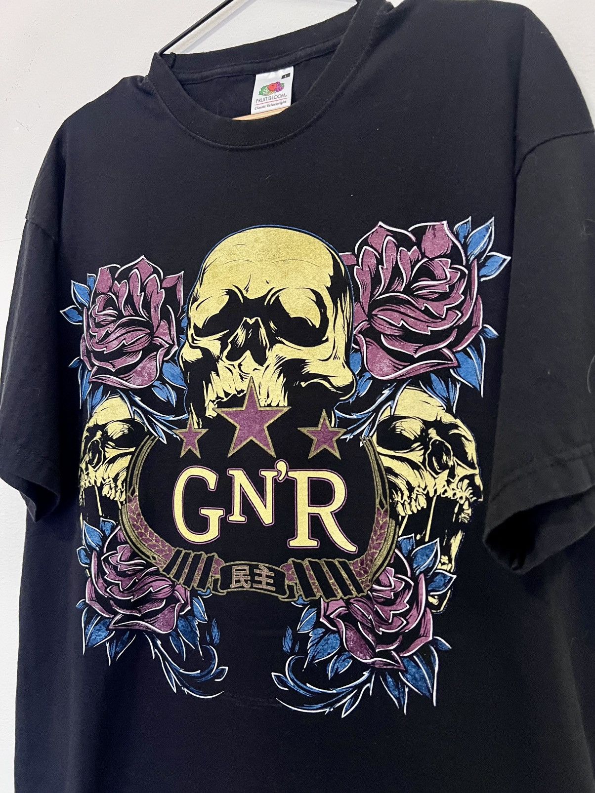 Fruit Of The Loom Guns N’ Roses 2012 European Tour Tee L Size US L / EU 52-54 / 3 - 3 Thumbnail