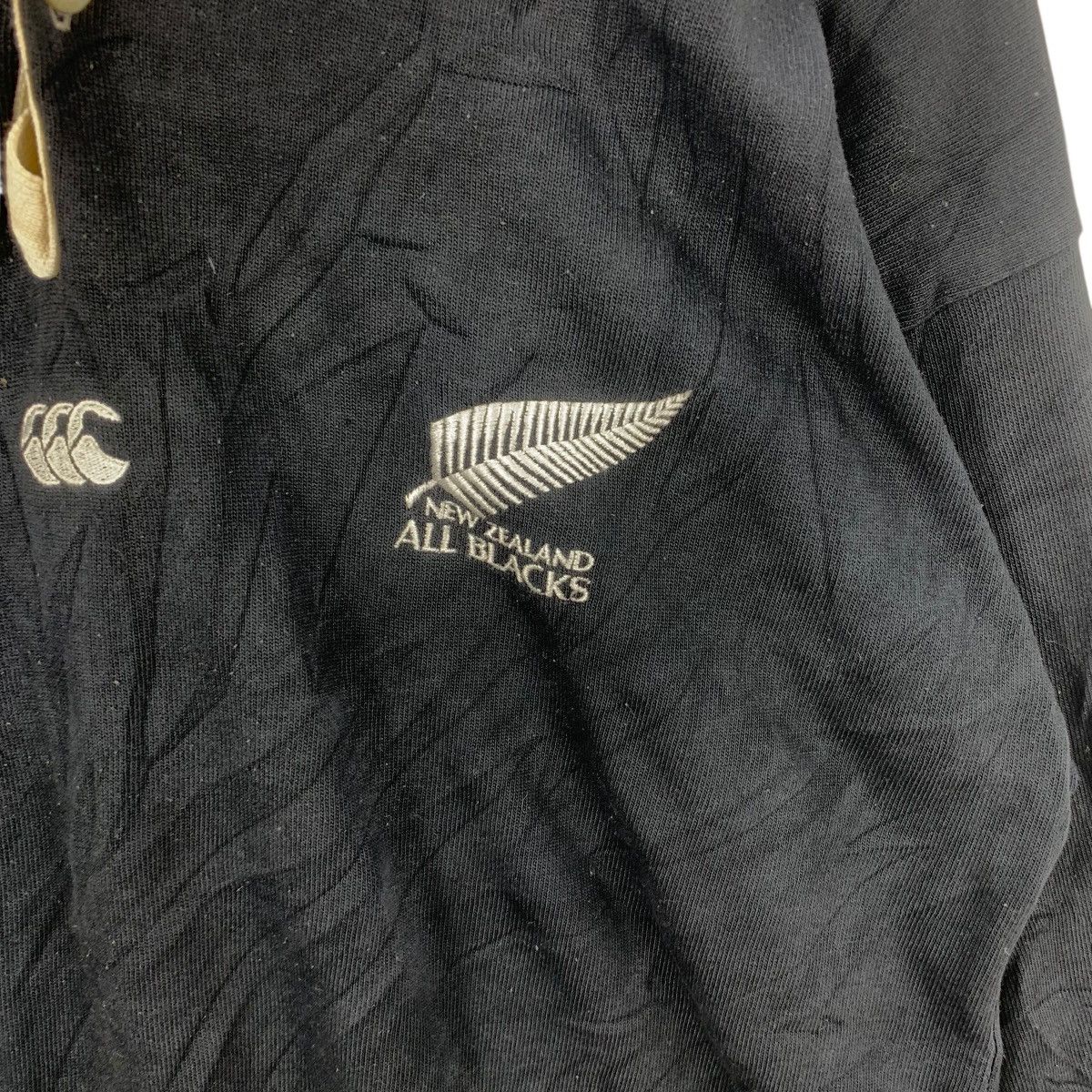 Canterbury of New Zealand Vintage CANTERBURY ALL BLACKS STEINLAGER Rugby Tee Shirt Size US M / EU 48-50 / 2 - 6 Thumbnail