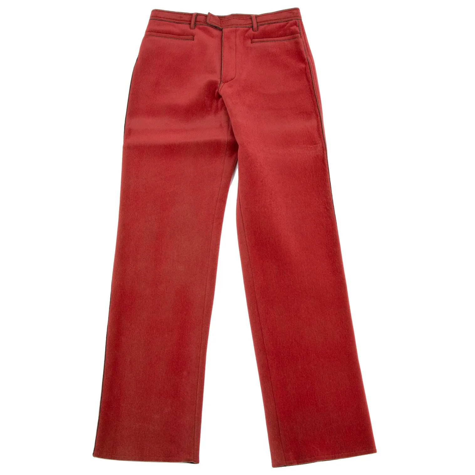 Jean Paul Gaultier Flocked Suit Set in Red Size 48 Size US M / EU 48-50 / 2 - 11 Thumbnail