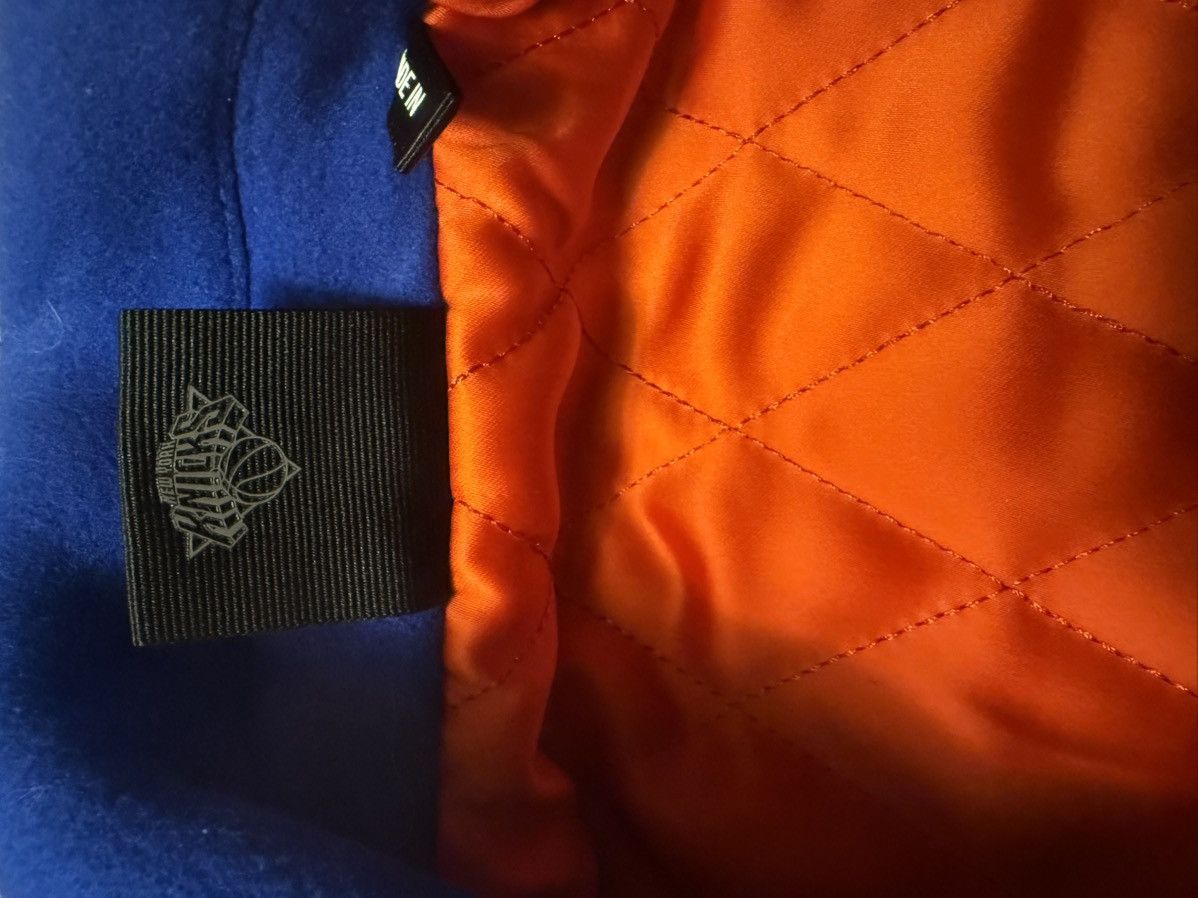 Kith Kith New York Knicks Wool Coaches Jacket Size Xs Royal Blue Size US XS / EU 42 / 0 - 6 Thumbnail