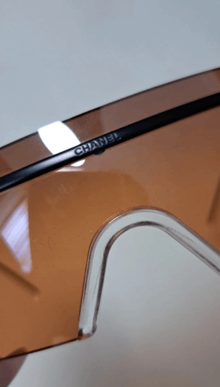 Chanel Chanel Sunglasses CC 4045 Mask Rhinestone Rimless 4017 Size ONE SIZE - 2 Thumbnail