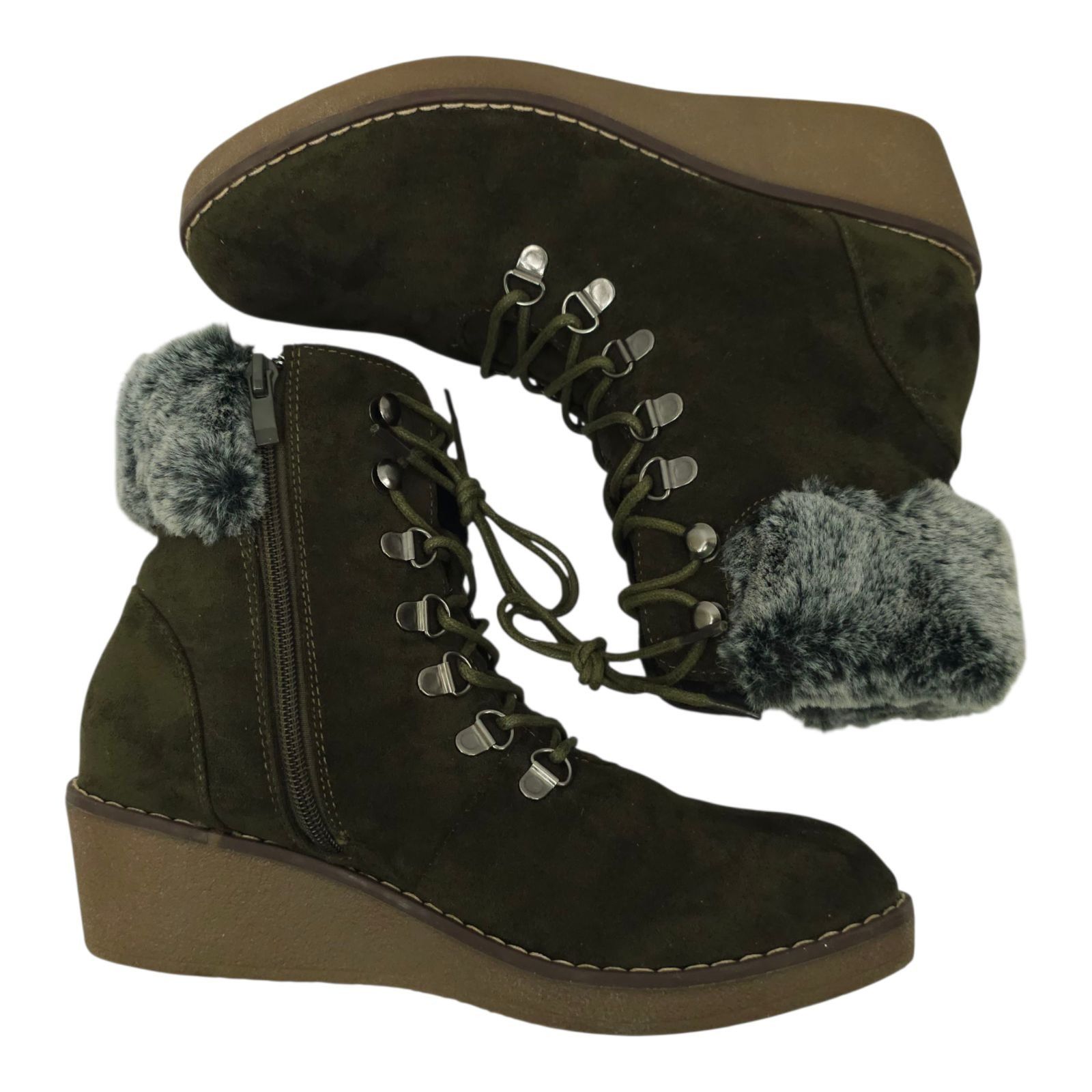 Other Boutique By Corkys Fox Bay Ankle Boots Womens 9 Green Size US 9 / IT 39 - 8 Thumbnail