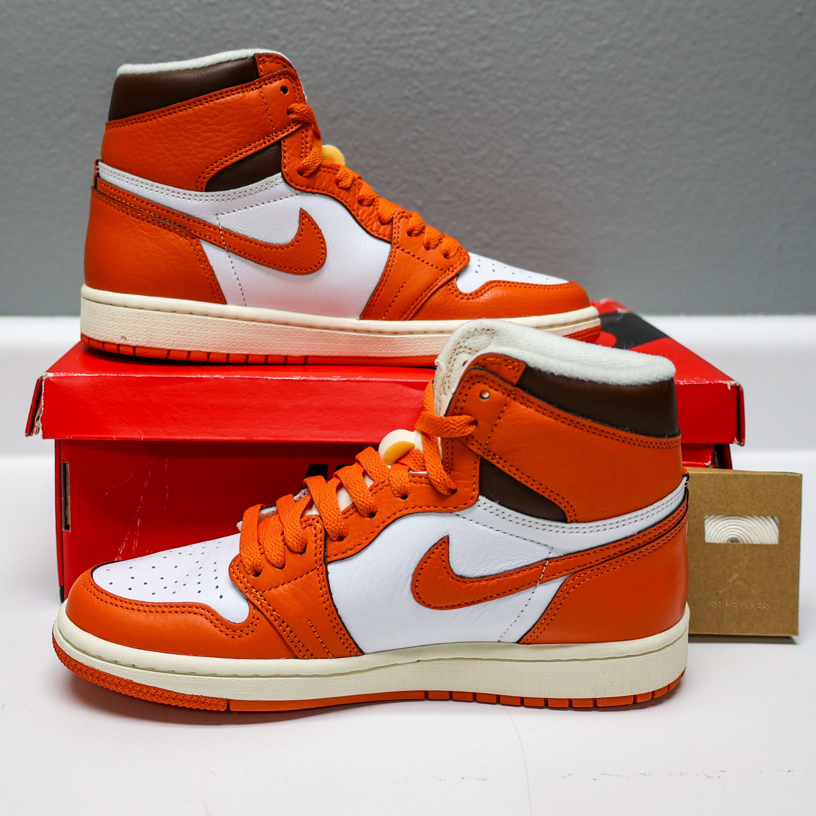 Jordan Brand × Nike Air Jordan 1 High OG “Starfish” Women size 8/ Men 6.5 Size US 6.5 / EU 39-40 - 2 Thumbnail