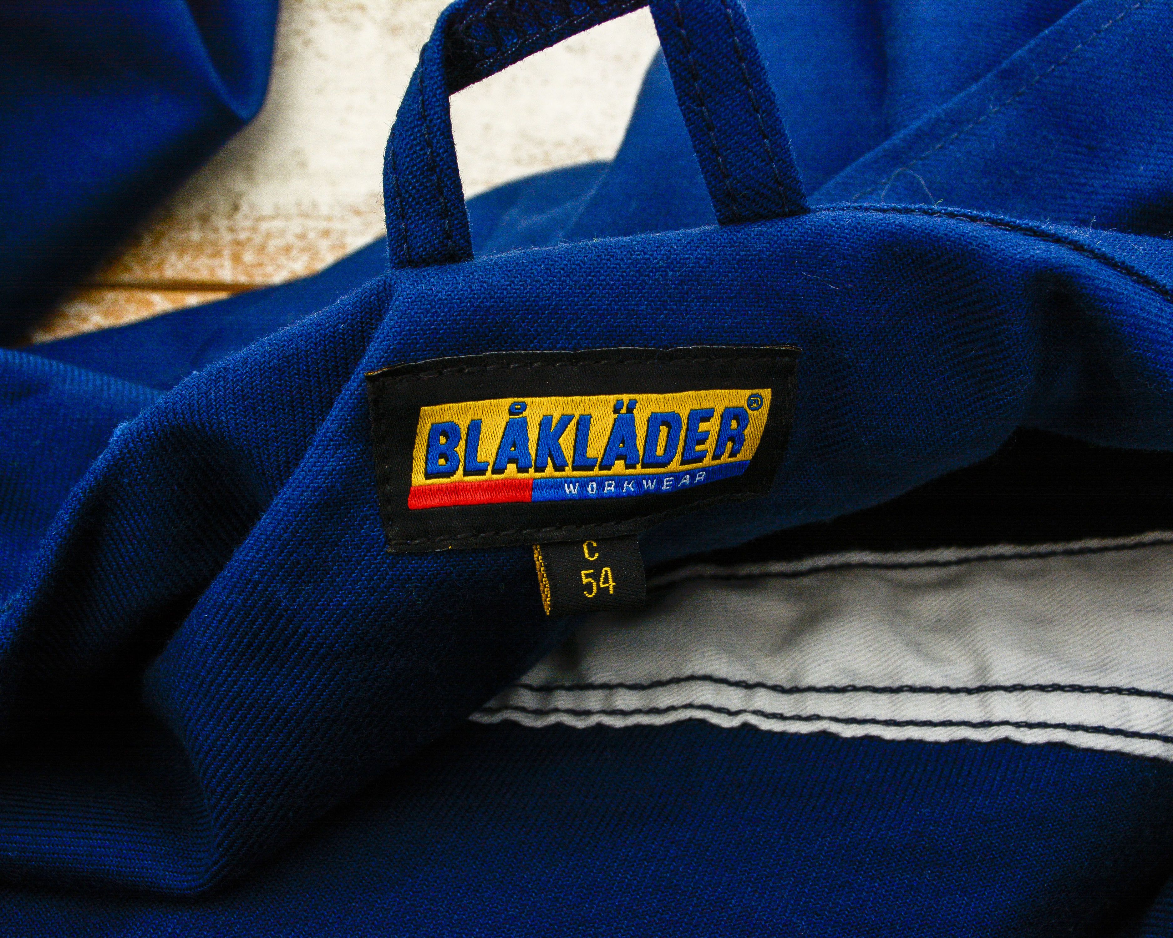 Vintage BLAKLADER Work Overalls XL Boilersuit Chore Utility Jumpsuit Size US 36 / EU 52 - 6 Thumbnail
