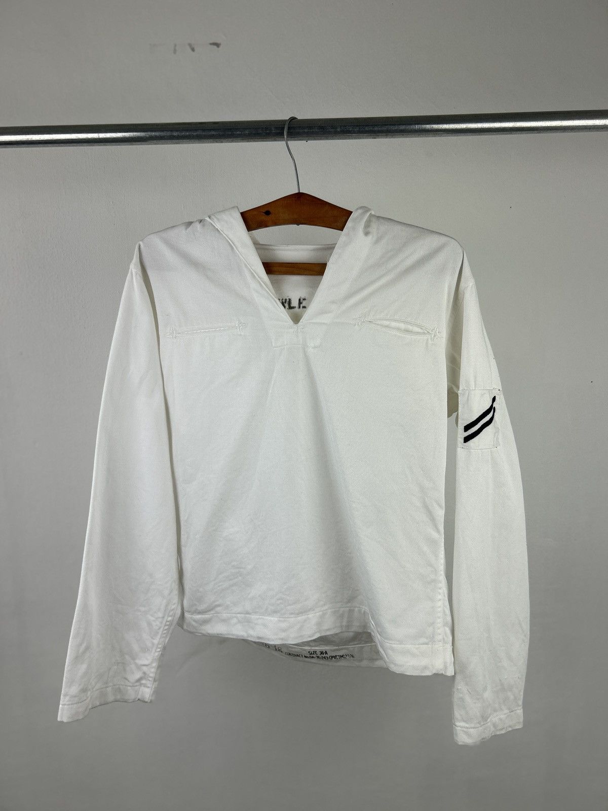 Vintage 1950s US Sailor Shirt Stenciled Size US M / EU 48-50 / 2 - 1 Thumbnail