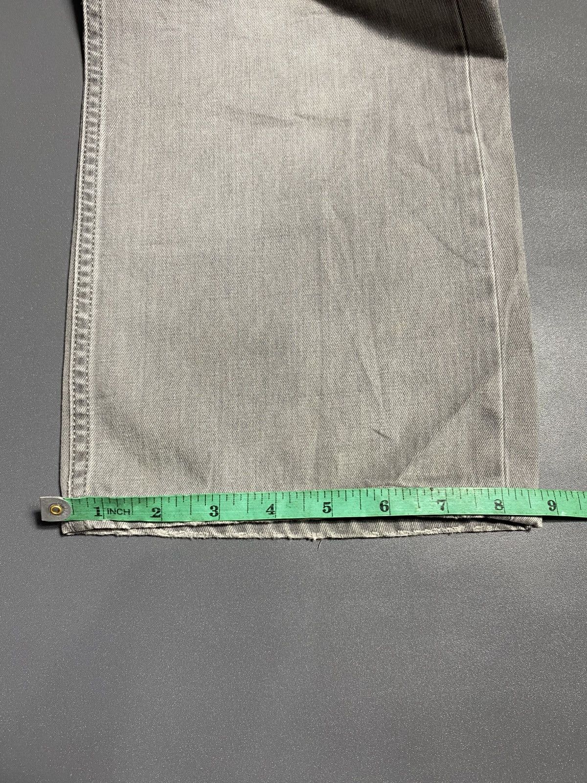 Prada Prada Washed Grey Classic Fit Jeans Size US 32 / EU 48 - 20 Thumbnail