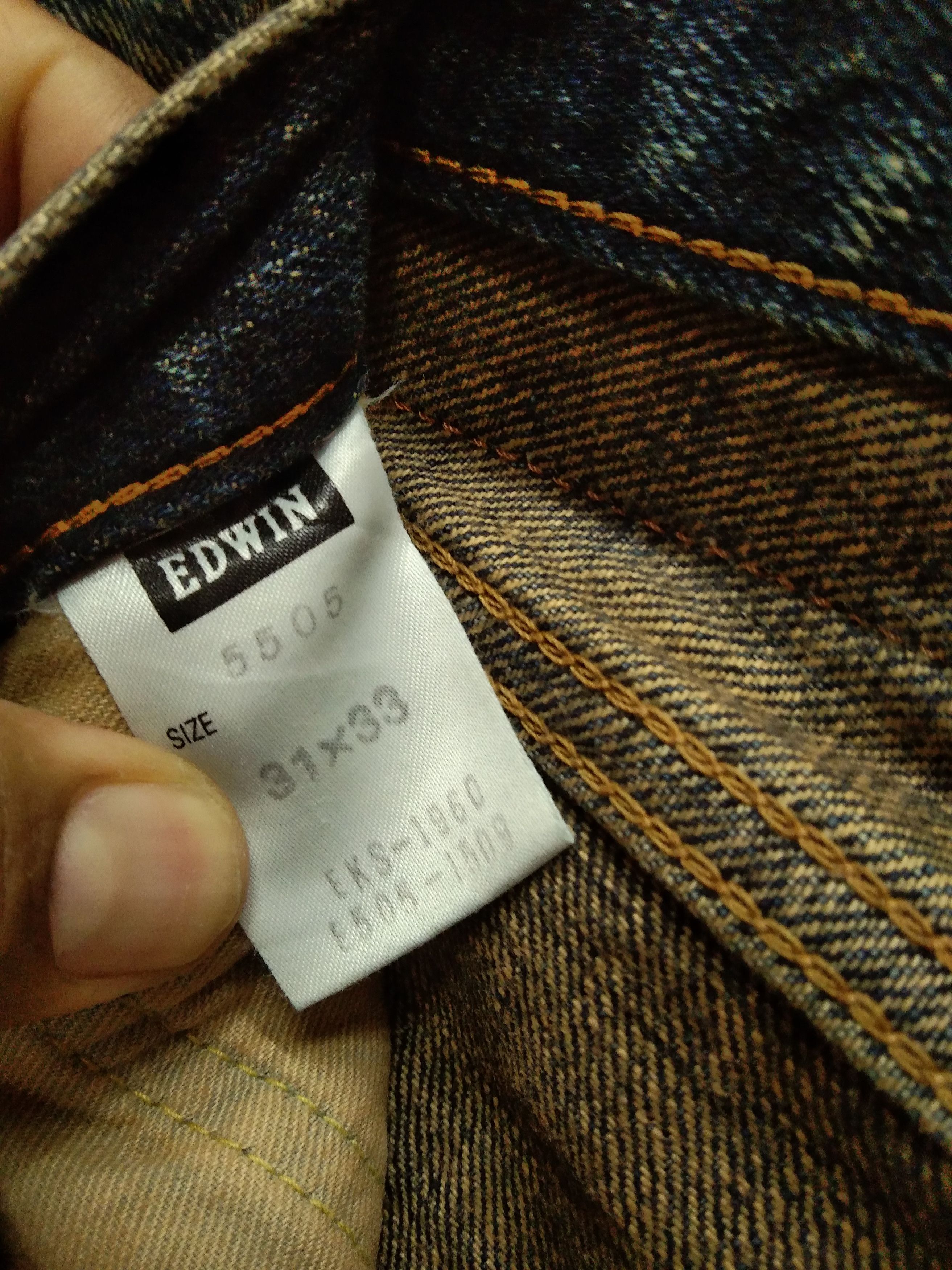 Edwin × Japanese Brand × Vintage VINTAGE EDWIN JAPAN SELVEDGE JEANS Size US 31 - 12 Thumbnail