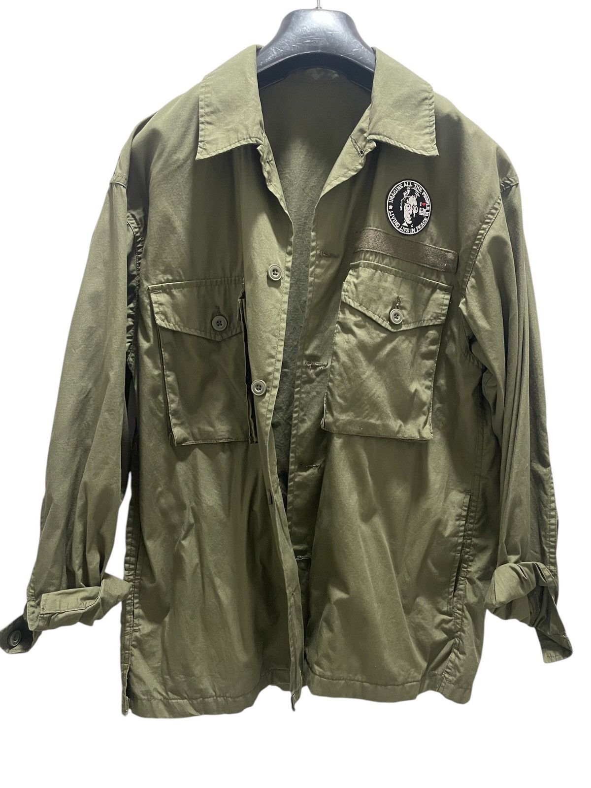 GU × If Six Was Nine × Japanese Brand GU military shirt with the beatles patch Size US M / EU 48-50 / 2 - 2 Thumbnail