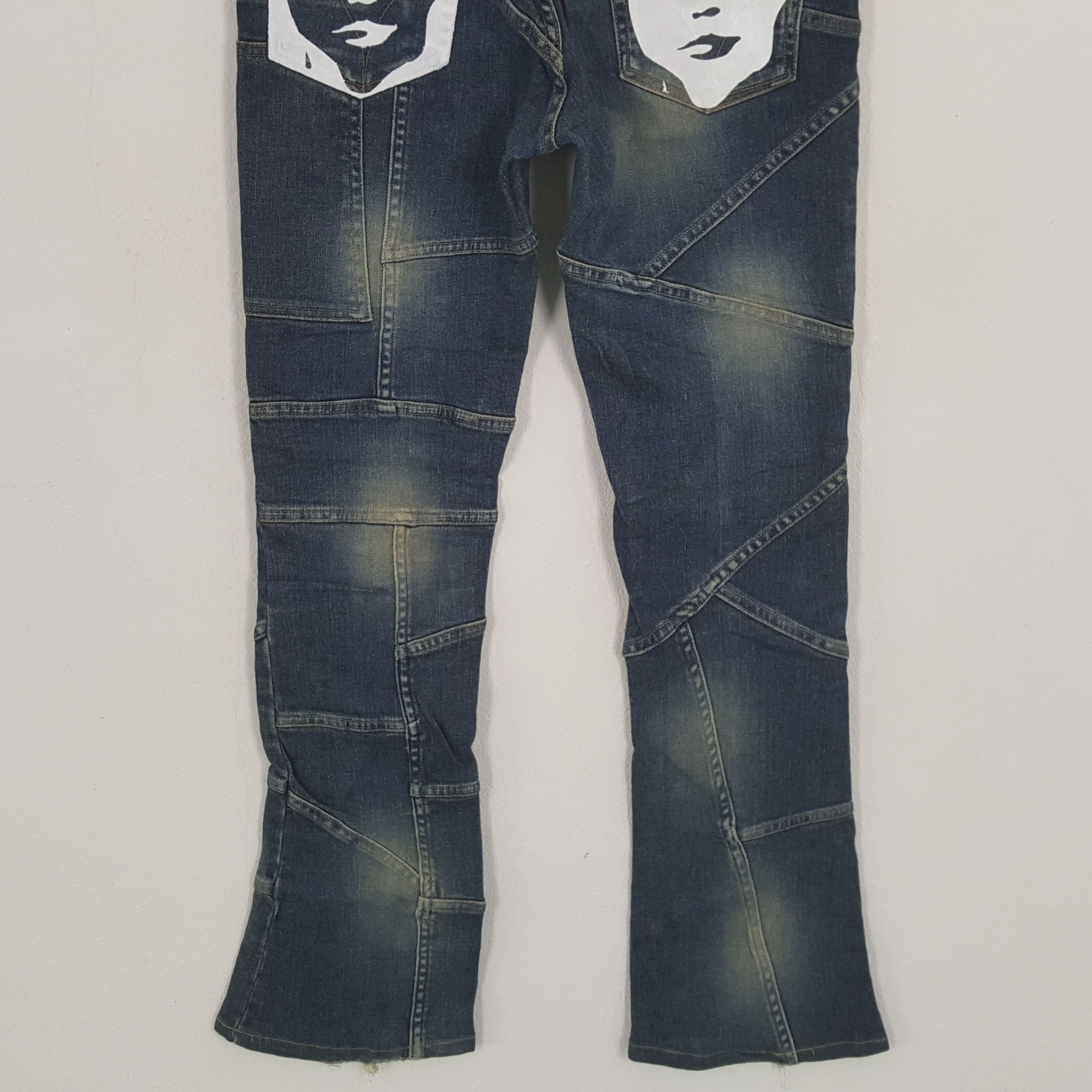 Hysteric Glamour HYSTERIC GLAMOUR Rare Fashion Design Custom Art Jeans Size 30" / US 8 / IT 44 - 3 Thumbnail