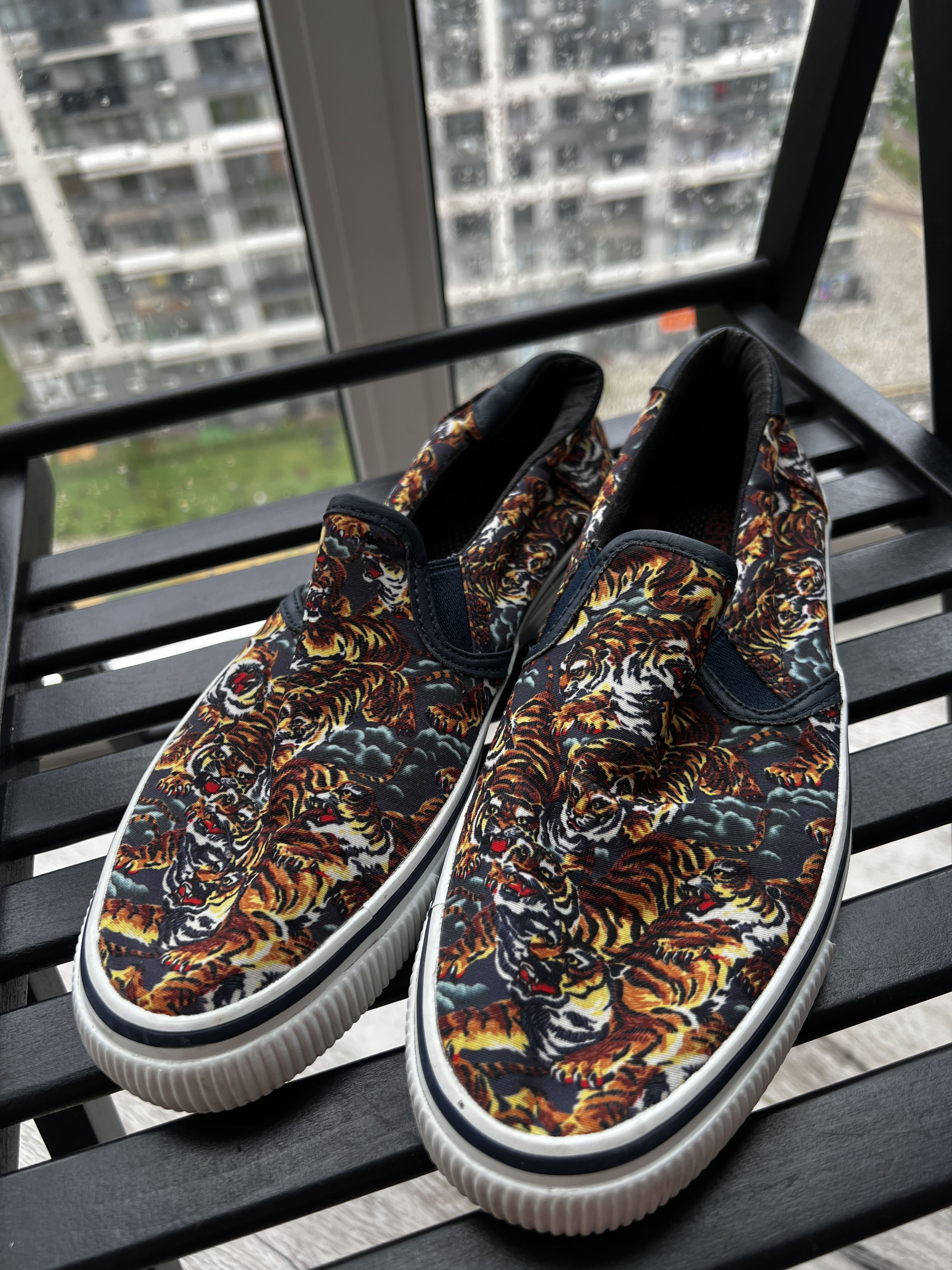 Kenzo Kenzo Paris tiger sneakers slip on size 40 Size US 7.5 / EU 40-41 - 7 Thumbnail