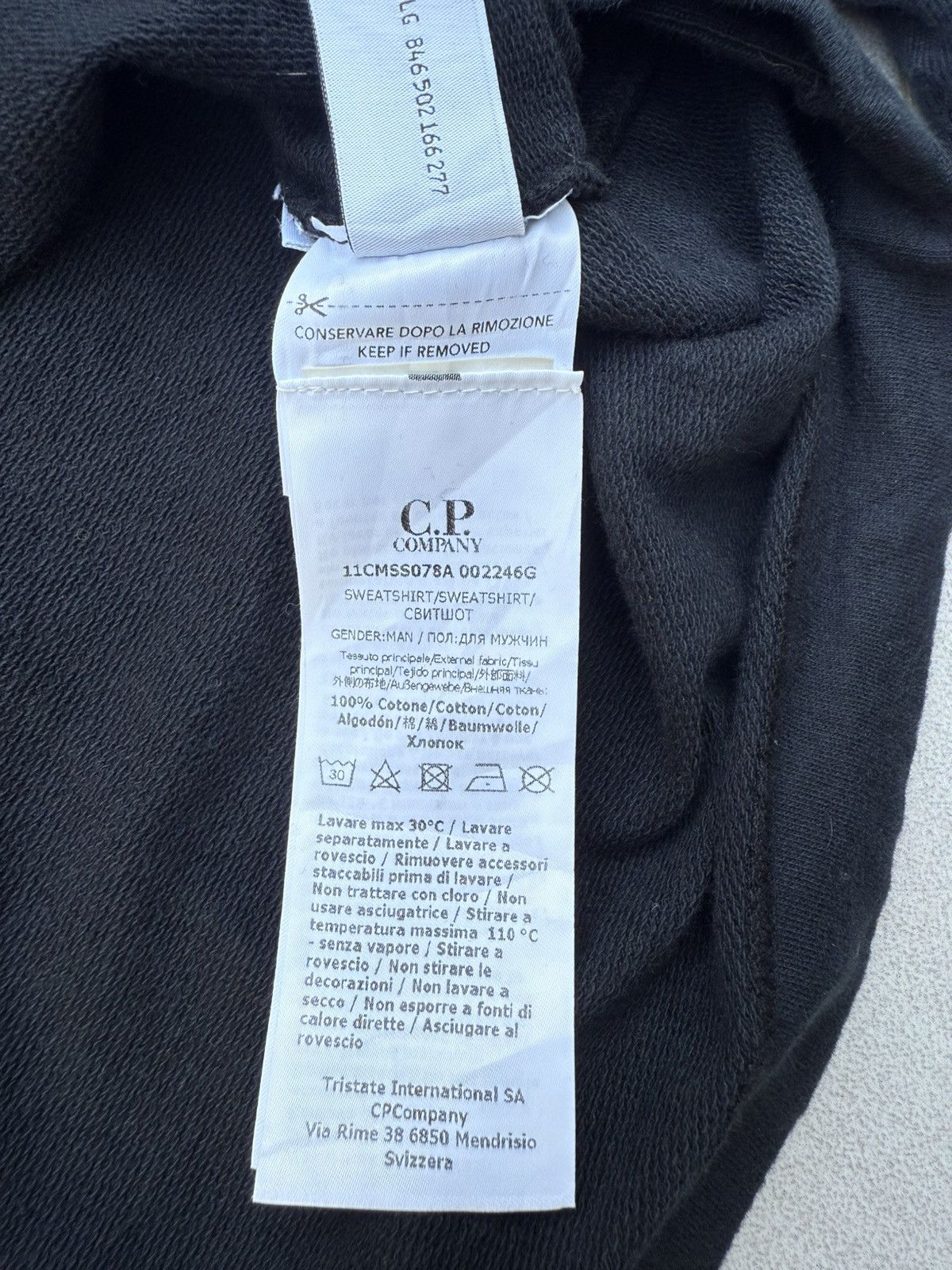 C.P. Company 90’s C.P. COMPANY RARE VINTAGE ITALIAN GOGLE Y2KRETRO HOODIE Size US L / EU 52-54 / 3 - 11 Thumbnail