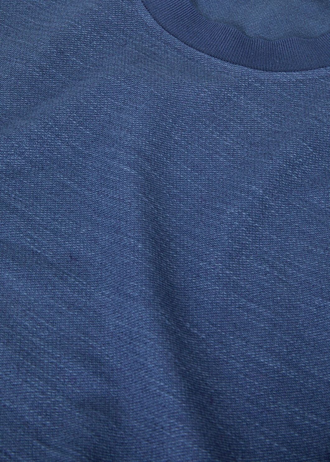 Loro Piana o1w1db10125 FAN8846 Hotaka T-Shirt in Navy Blue Size US L / EU 52-54 / 3 - 3 Thumbnail