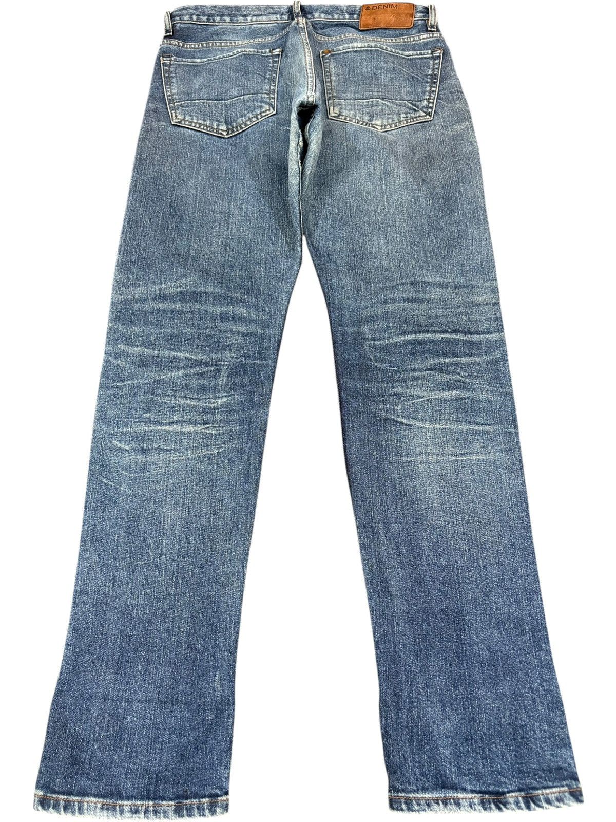 H&M Vintage H&M Selvedge Faded Distressed Jeans Size US 32 / EU 48 - 3 Thumbnail