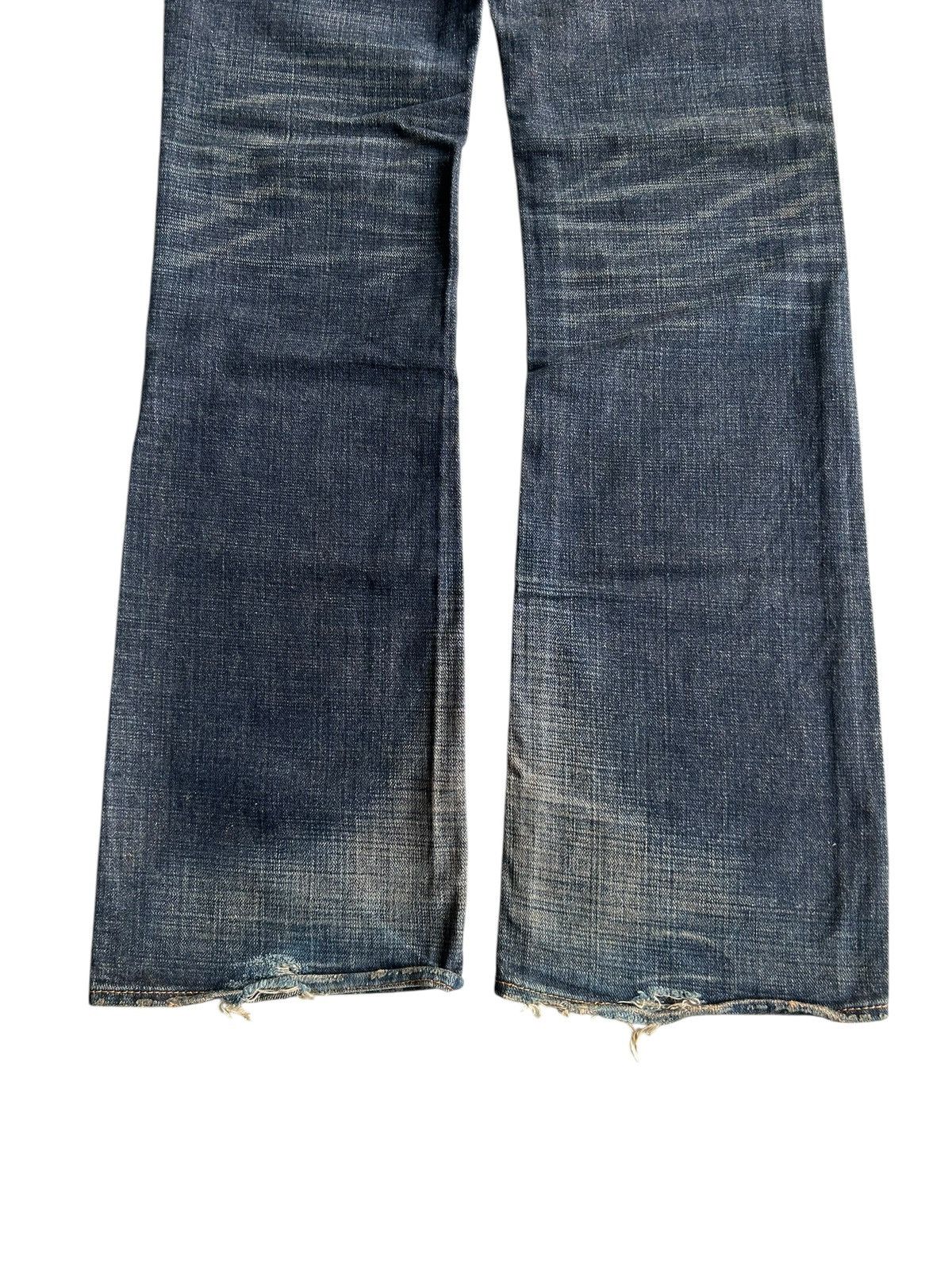 Japanese Brand × Kapital × Vintage Flare GLHEART Rusty limited Edition Denim Jeans Size US 30 / EU 46 - 5 Thumbnail