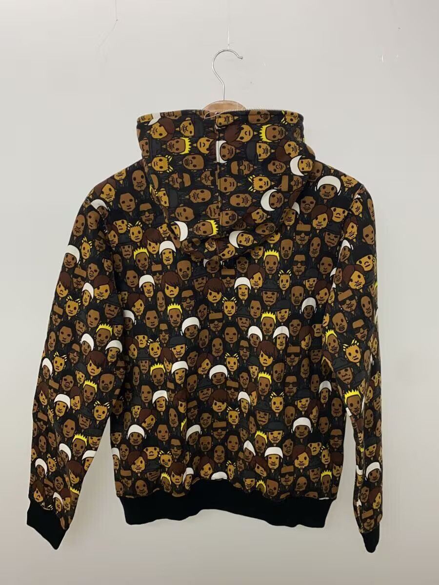 Bape A Bathing Ape x Exile Monogram Cotton Zip Hoodie Black Size US S / EU 44-46 / 1 - 2 Thumbnail