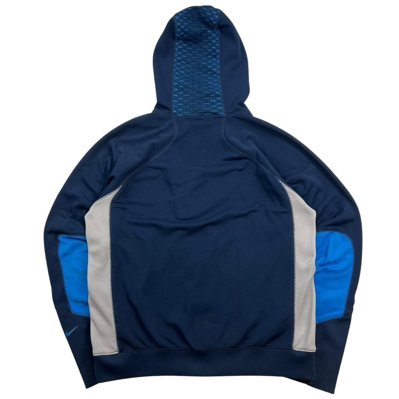 Nike Vintage 2000s Nike TN Zip Up Hoodie Blue - Large Size US L / EU 52-54 / 3 - 2 Thumbnail