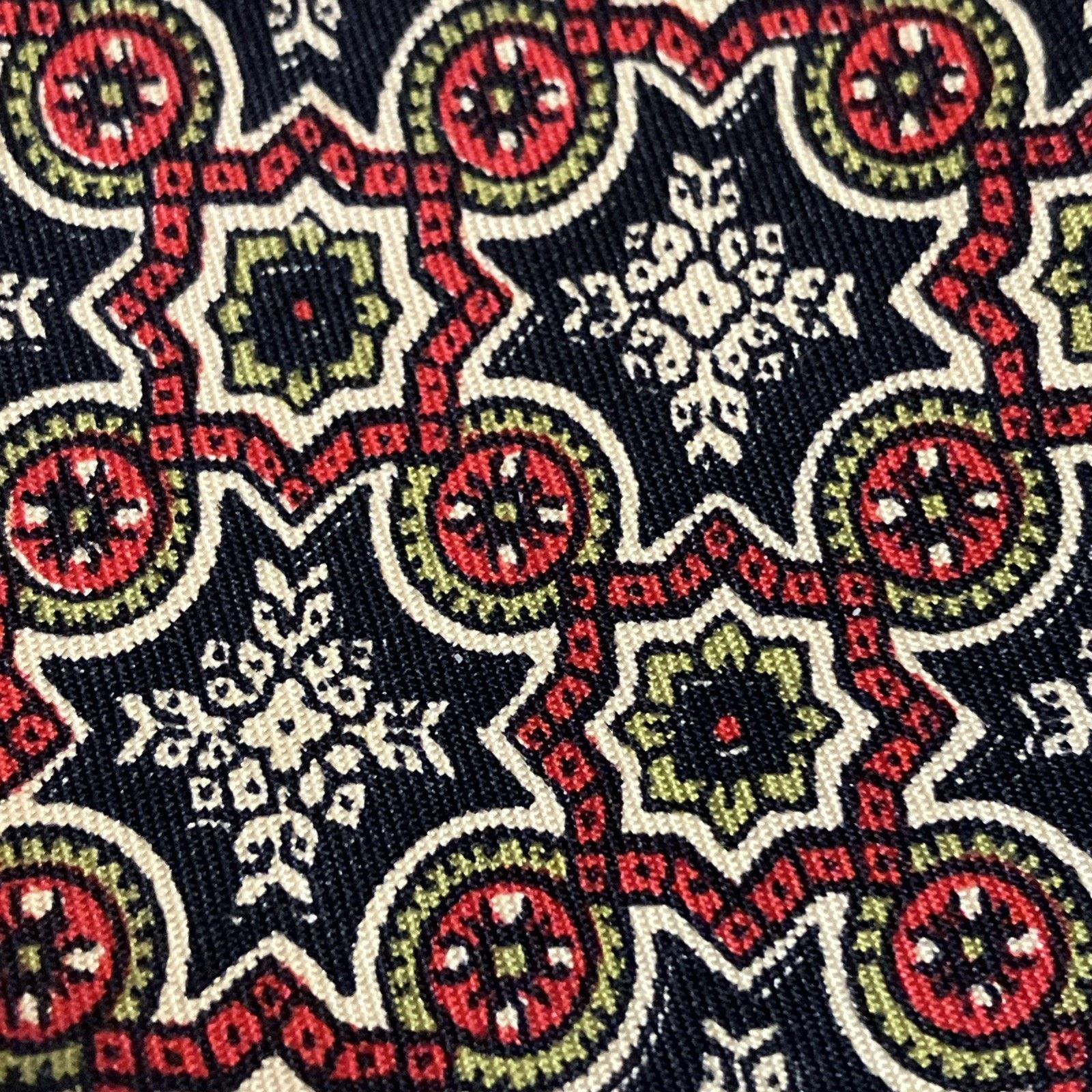 Robert Talbott ROBERT TALBOTT Men Silk Tie USA Designer Psychedelic English Size ONE SIZE - 5 Thumbnail