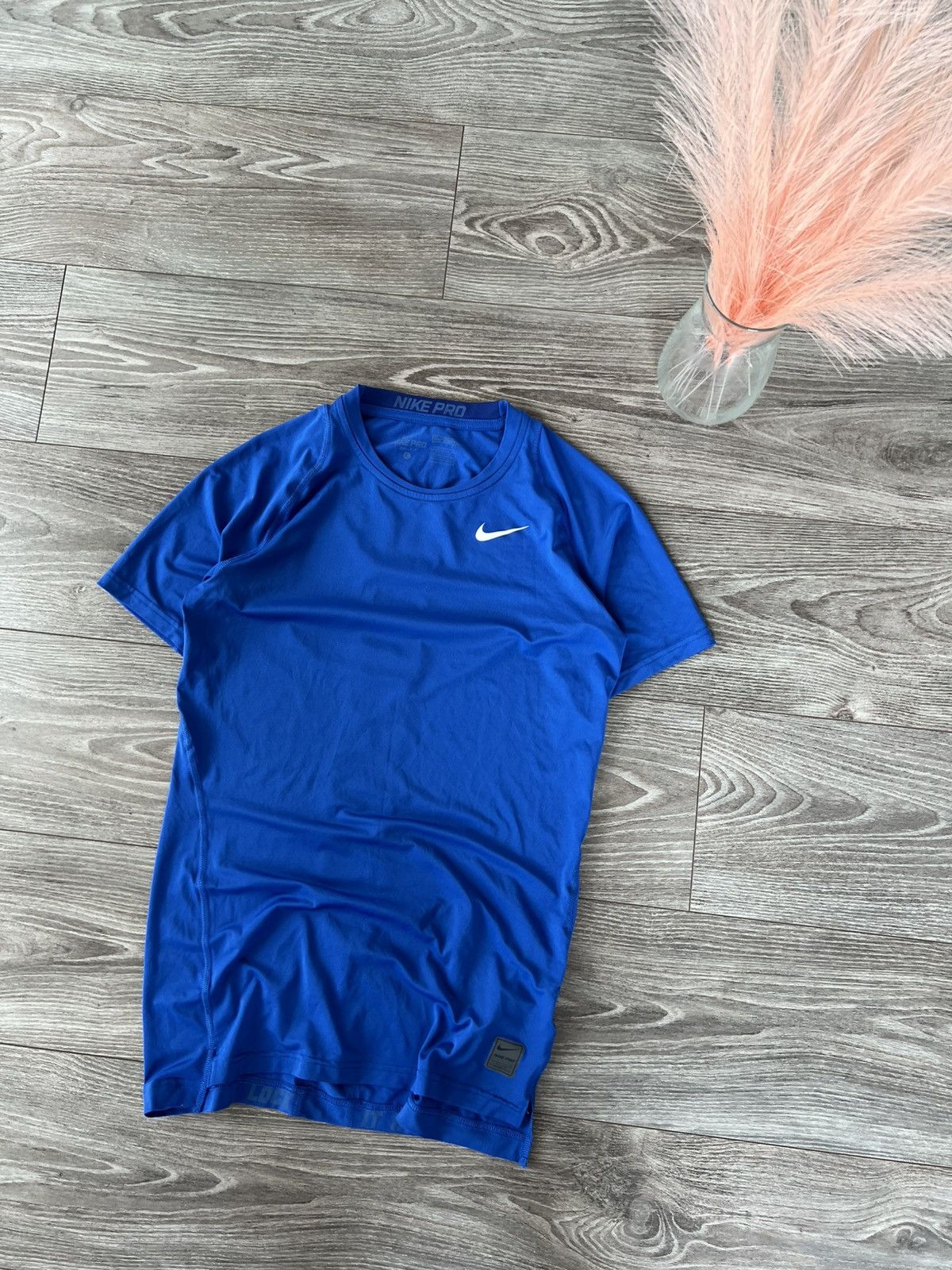 Nike Nike Pro Combat Onyx Rashguard Compression Gym Tee Size US L / EU 52-54 / 3 - 2 Thumbnail