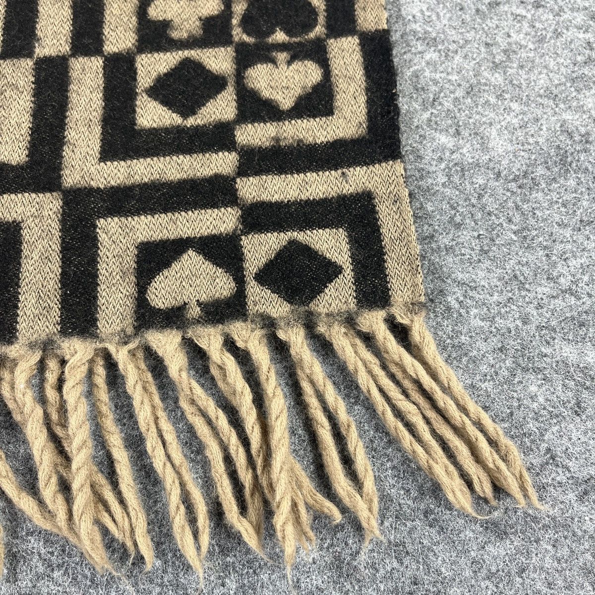 Vintage Poker Design Scarf / Muffler / Neckwear T943 Size ONE SIZE - 8 Thumbnail